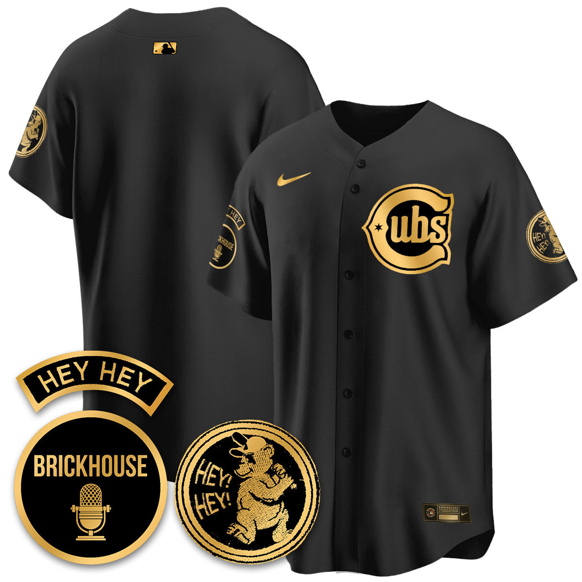 CHC Limited Jersey - Jack Brickhouse "Hey Hey" Patch - Stitched