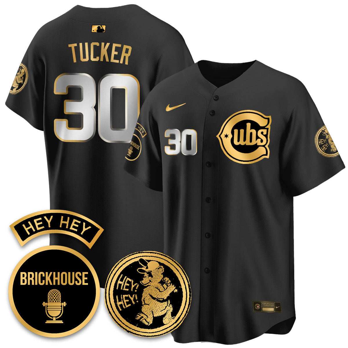 CHC Limited Jersey - Jack Brickhouse "Hey Hey" Patch - Stitched