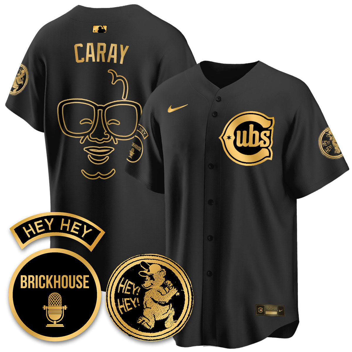 CHC Limited Jersey - Jack Brickhouse "Hey Hey" Patch - Stitched