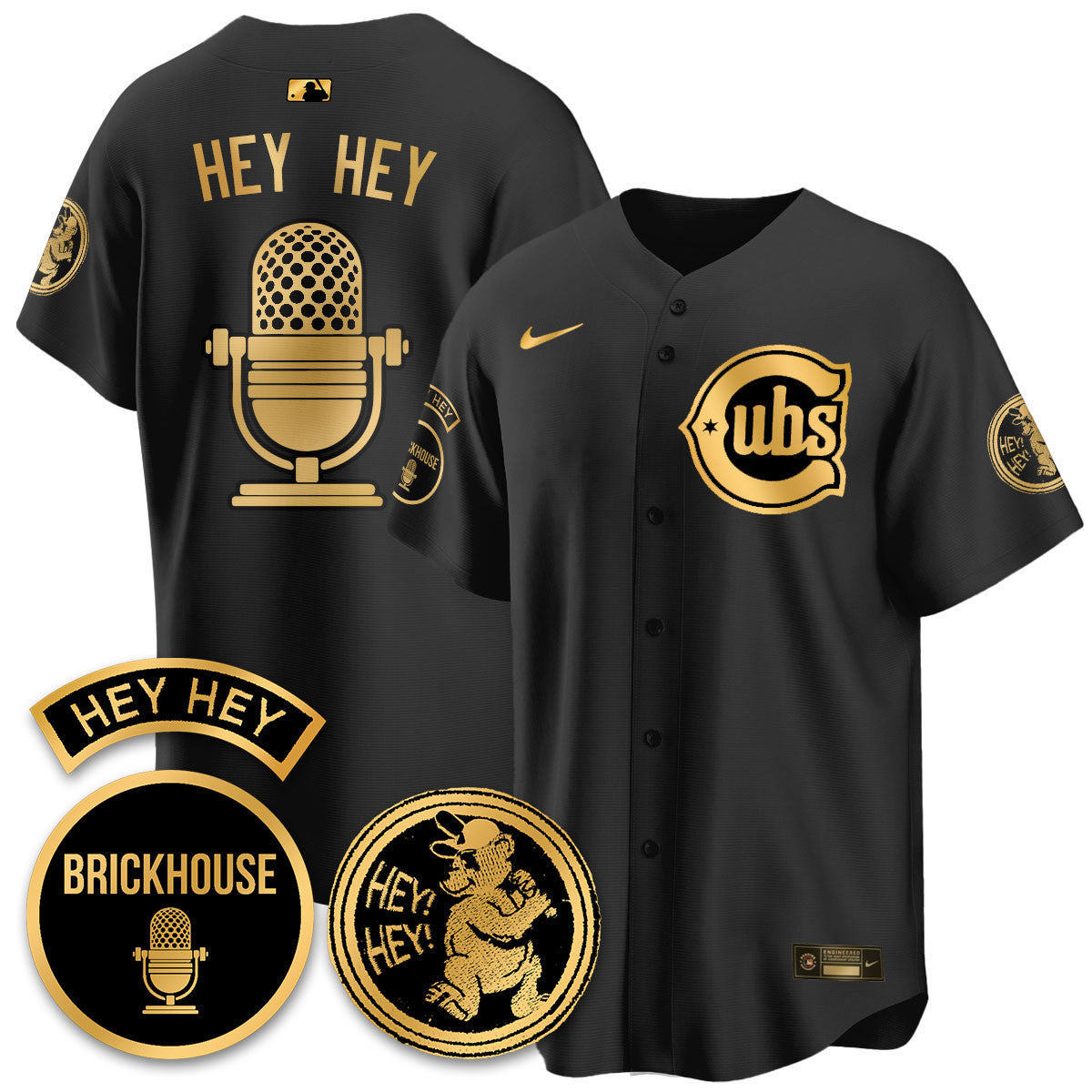 CHC Limited Jersey - Jack Brickhouse "Hey Hey" Patch - Stitched