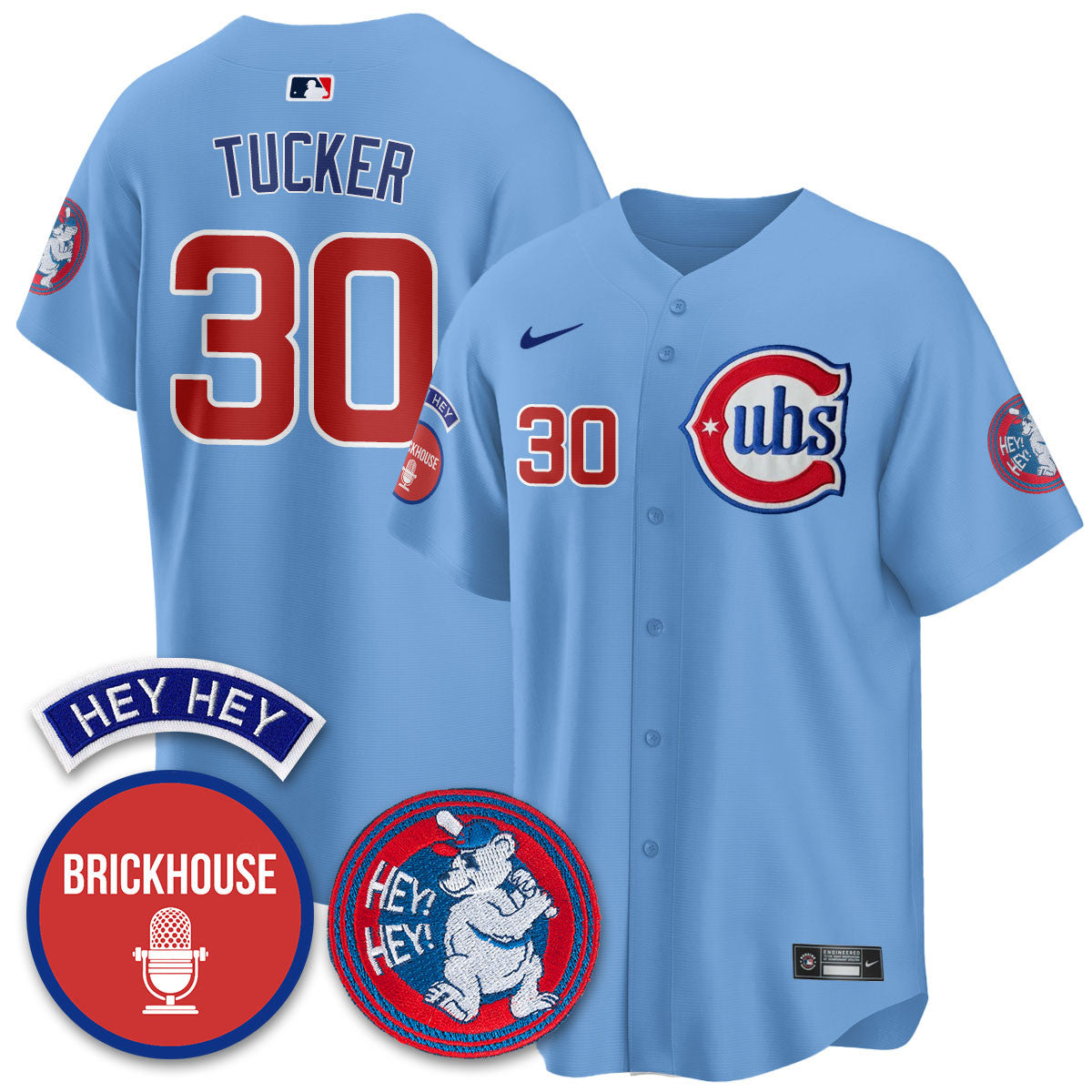 CHC Limited Jersey - Jack Brickhouse "Hey Hey" Patch - Stitched