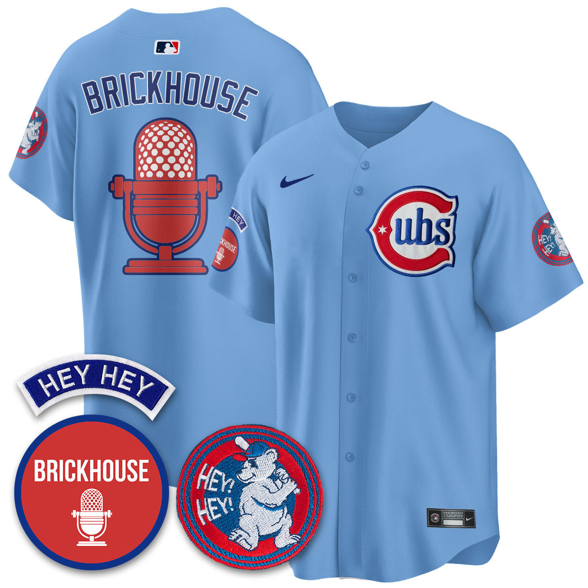 CHC Limited Jersey - Jack Brickhouse "Hey Hey" Patch - Stitched