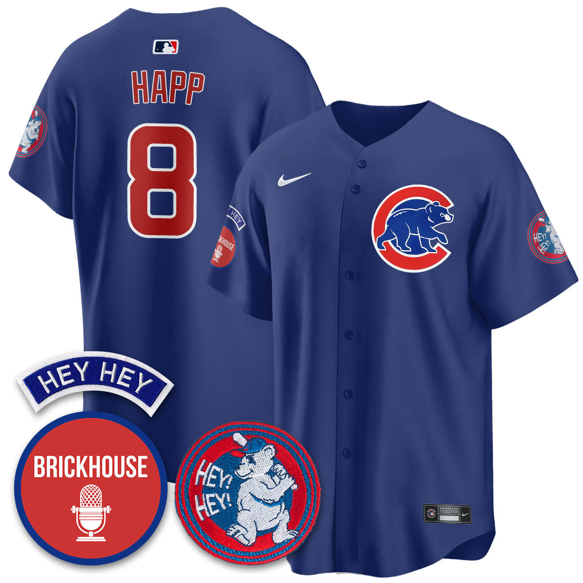 CHC Limited Jersey - Jack Brickhouse "Hey Hey" Patch - Stitched