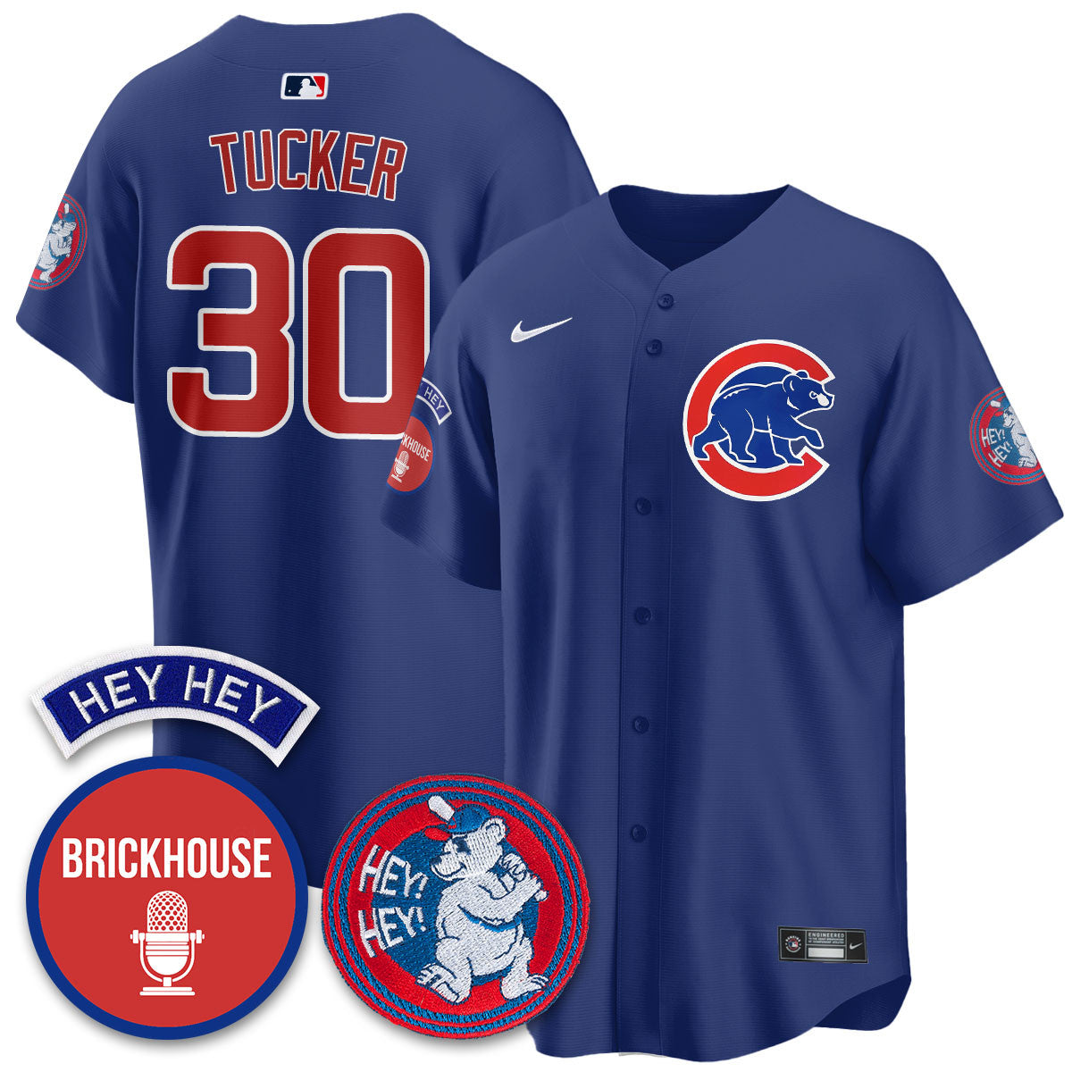 CHC Limited Jersey - Jack Brickhouse "Hey Hey" Patch - Stitched