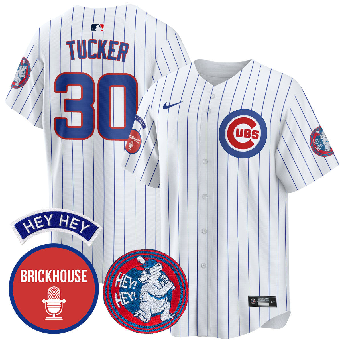 CHC Limited Jersey - Jack Brickhouse "Hey Hey" Patch - Stitched
