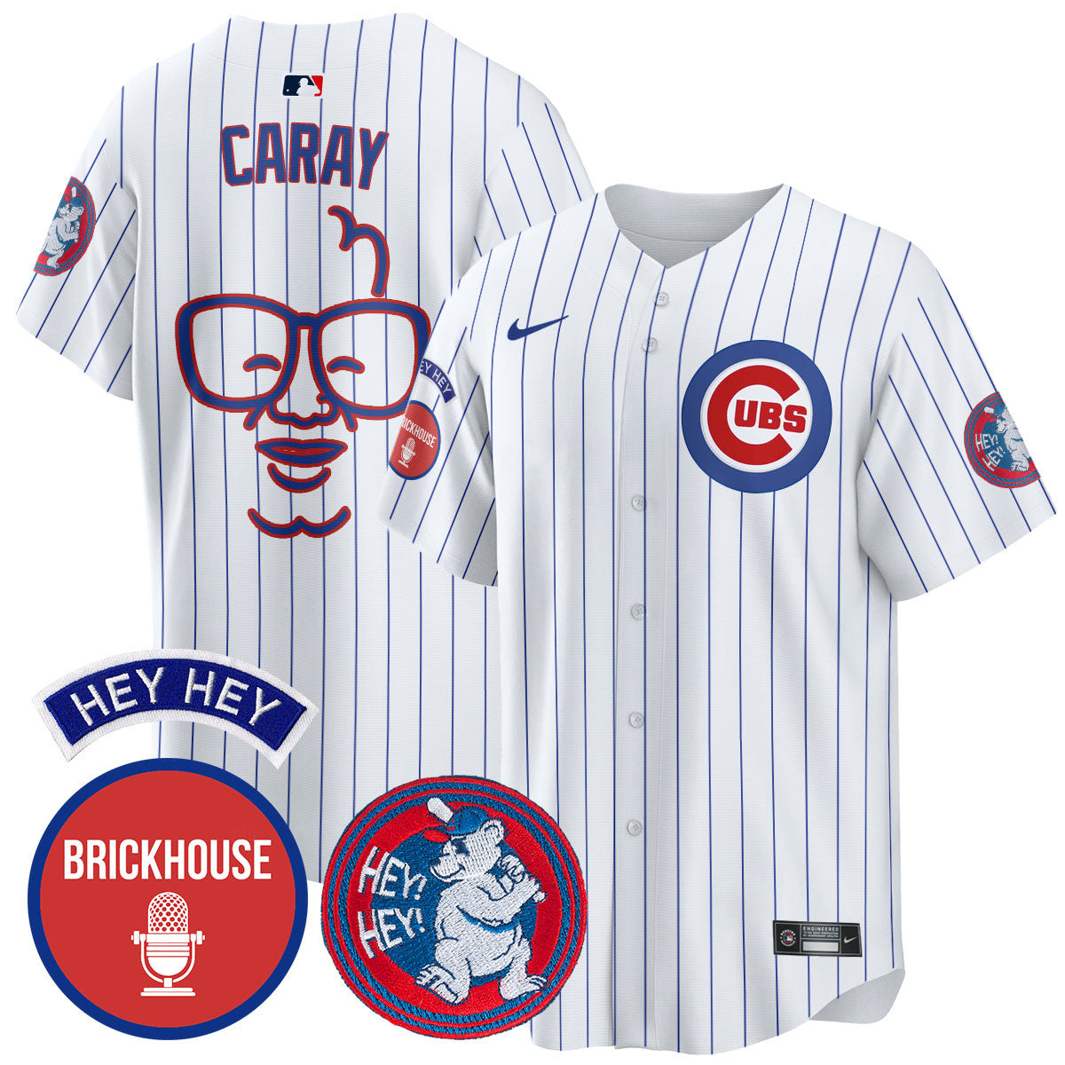 CHC Limited Jersey - Jack Brickhouse "Hey Hey" Patch - Stitched