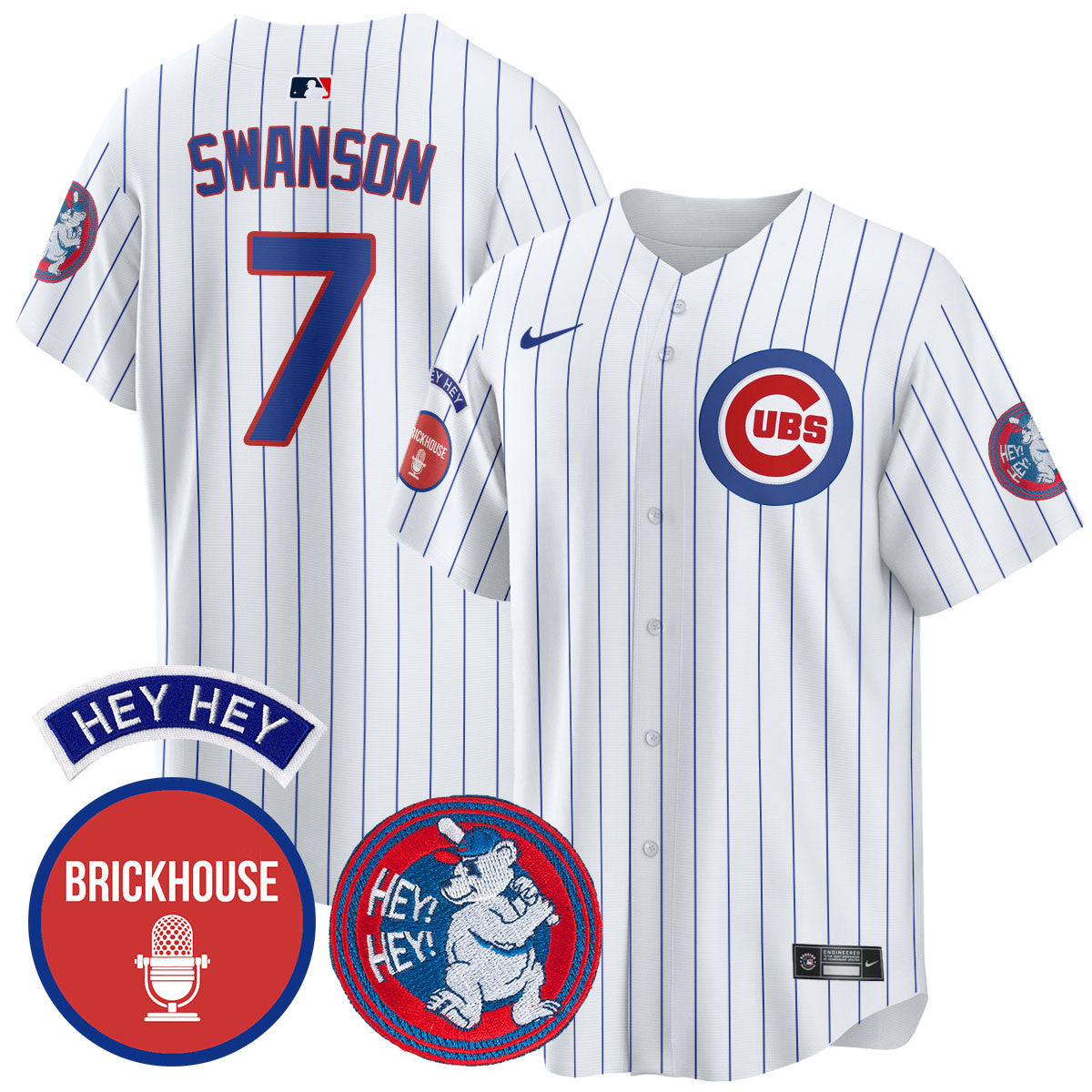 CHC Limited Jersey - Jack Brickhouse "Hey Hey" Patch - Stitched