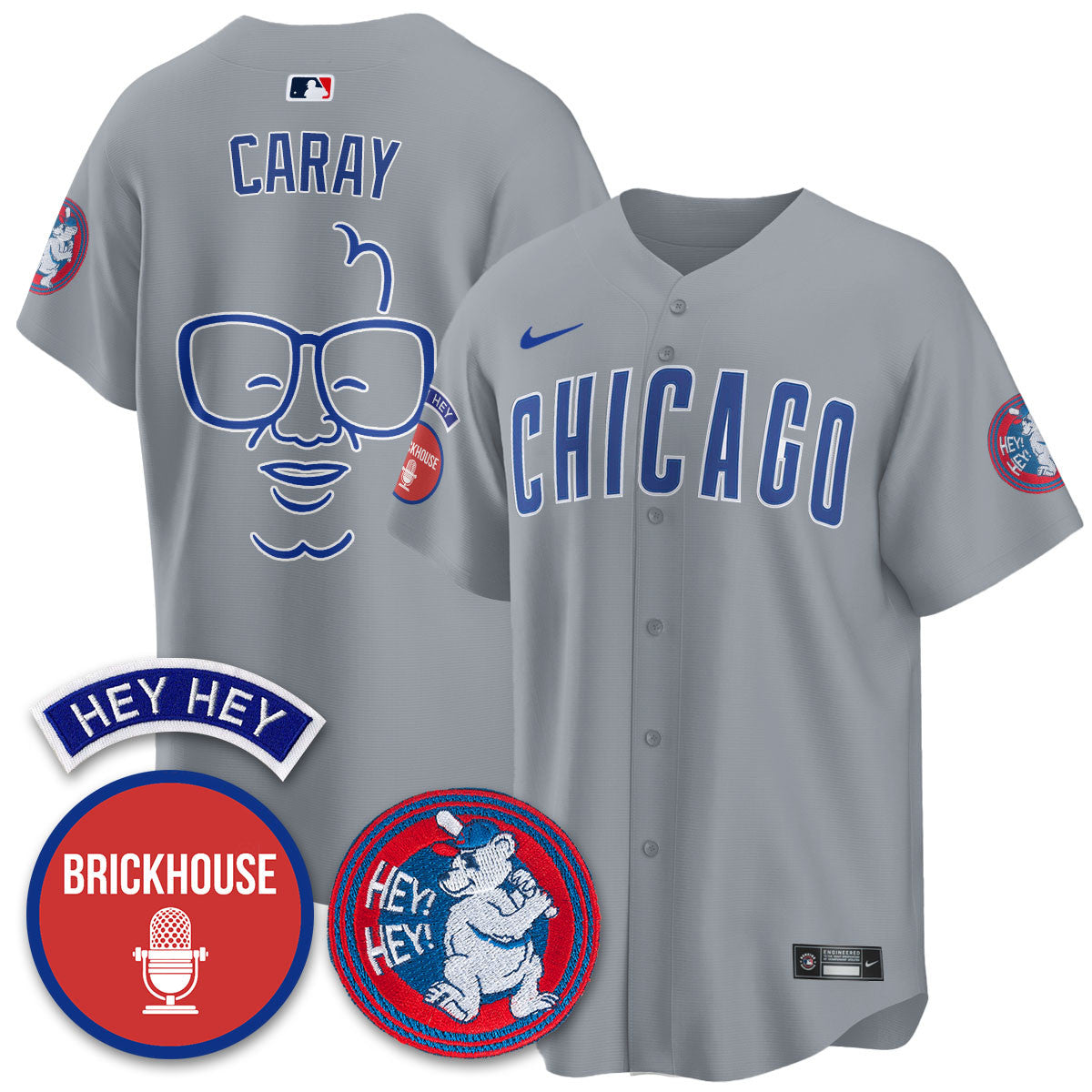 CHC Limited Jersey - Jack Brickhouse "Hey Hey" Patch - Stitched