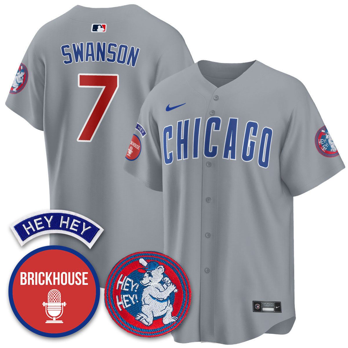 CHC Limited Jersey - Jack Brickhouse "Hey Hey" Patch - Stitched