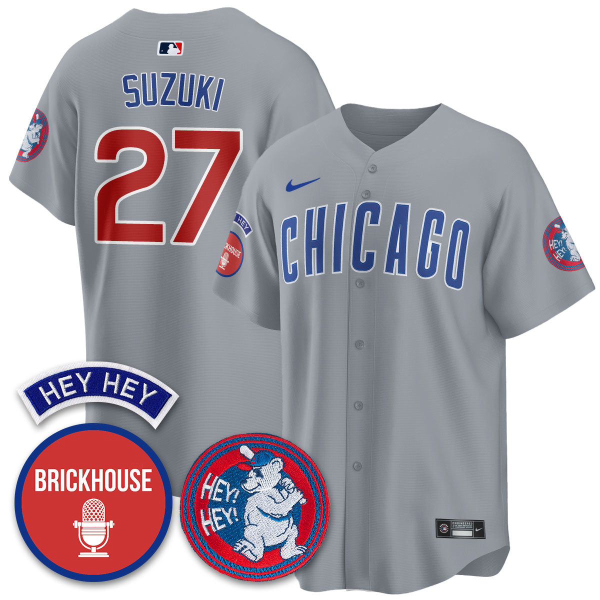 CHC Limited Jersey - Jack Brickhouse "Hey Hey" Patch - Stitched