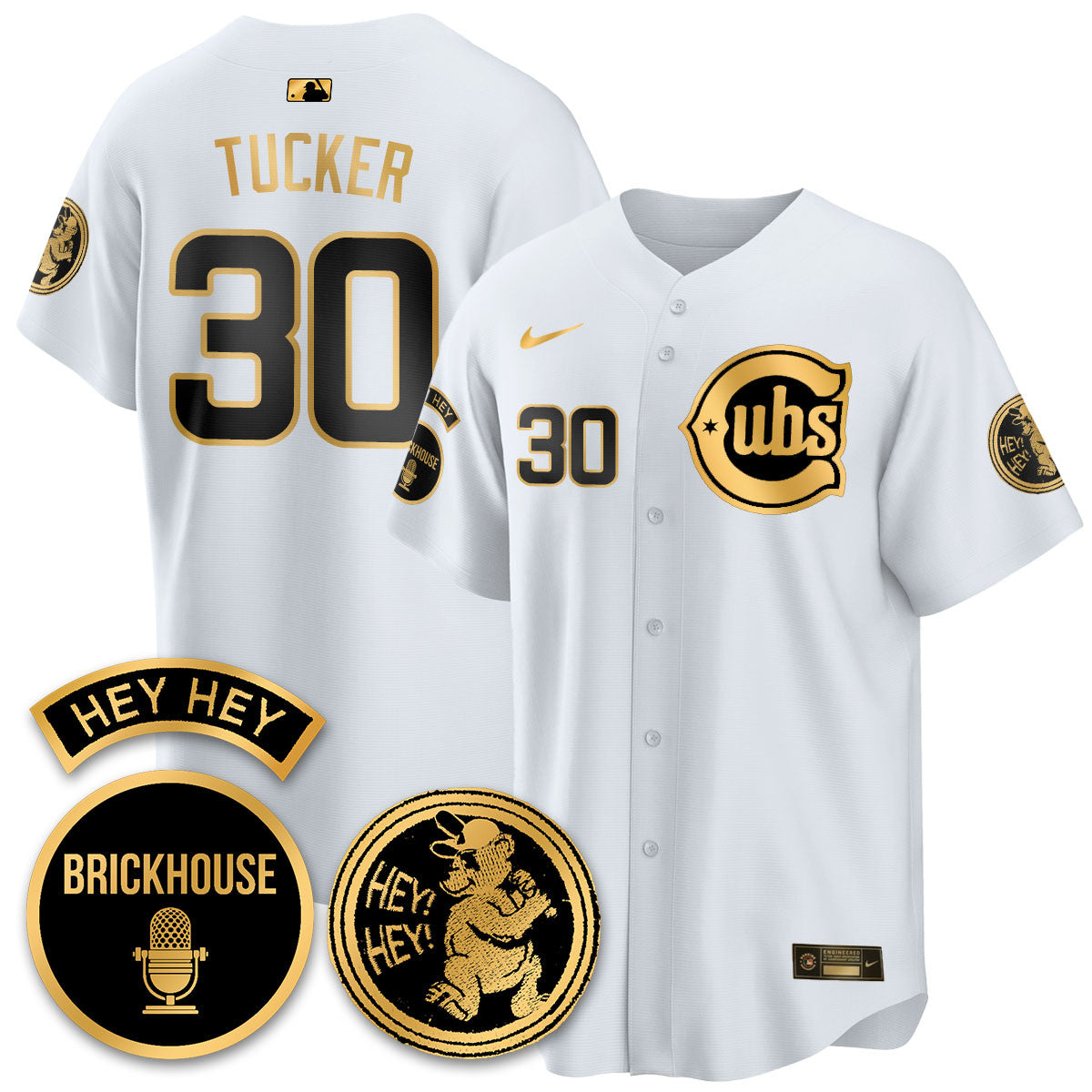 CHC Limited Jersey - Jack Brickhouse "Hey Hey" Patch - Stitched
