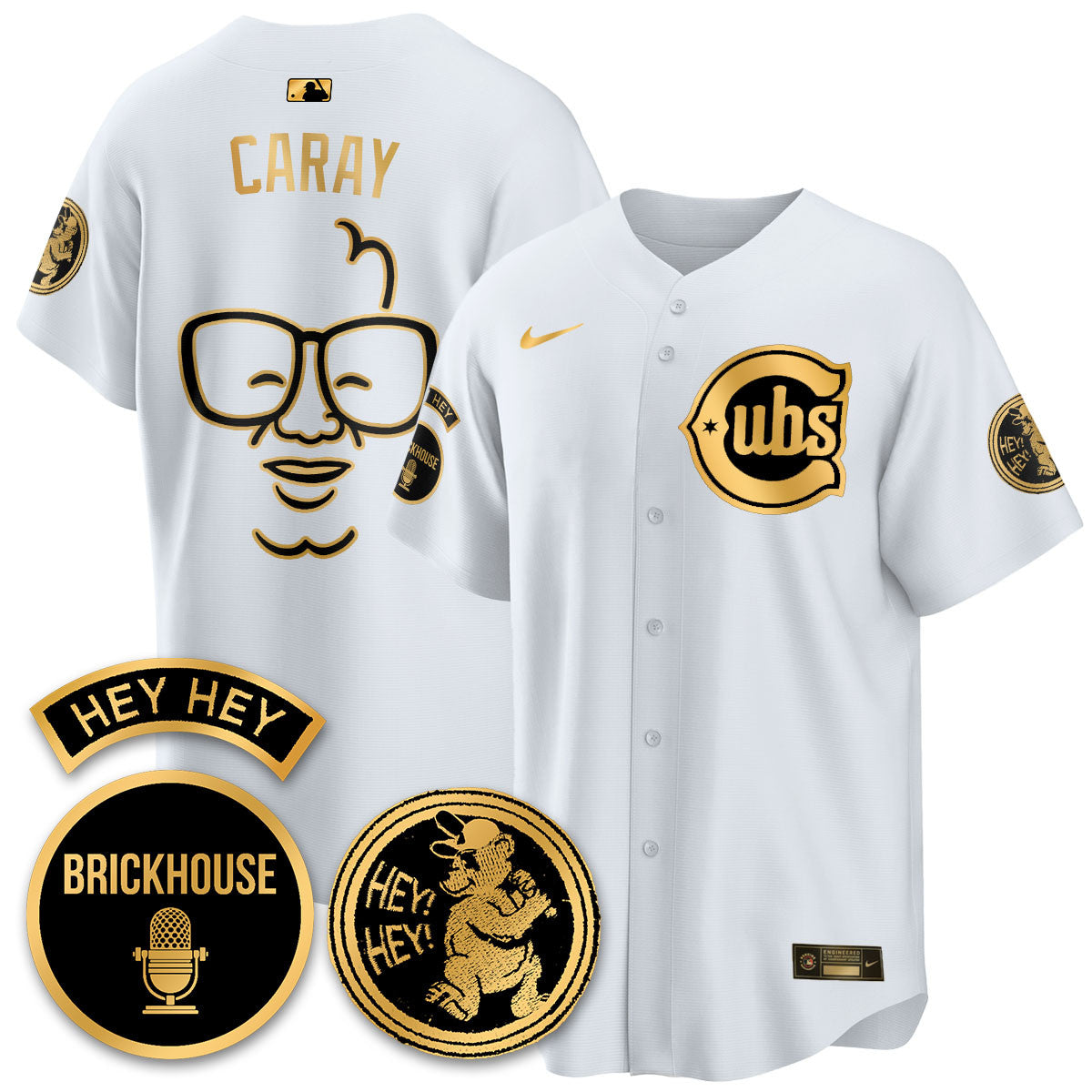CHC Limited Jersey - Jack Brickhouse "Hey Hey" Patch - Stitched