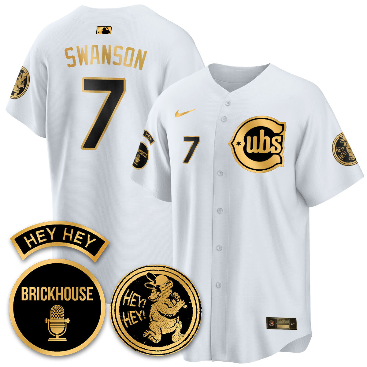 CHC Limited Jersey - Jack Brickhouse "Hey Hey" Patch - Stitched