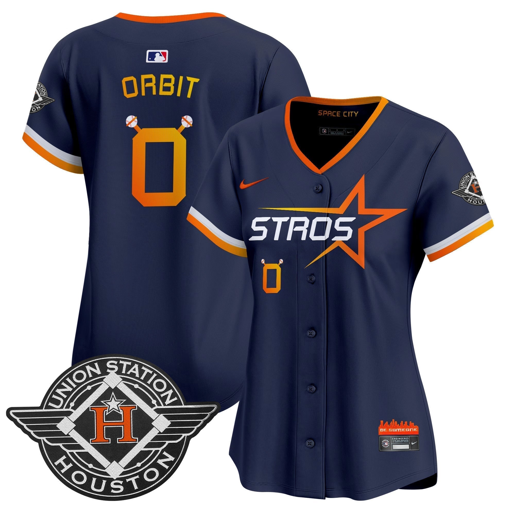 Women's HOU 2025 City Connect Vapor Premier Limited Jersey - Stitched