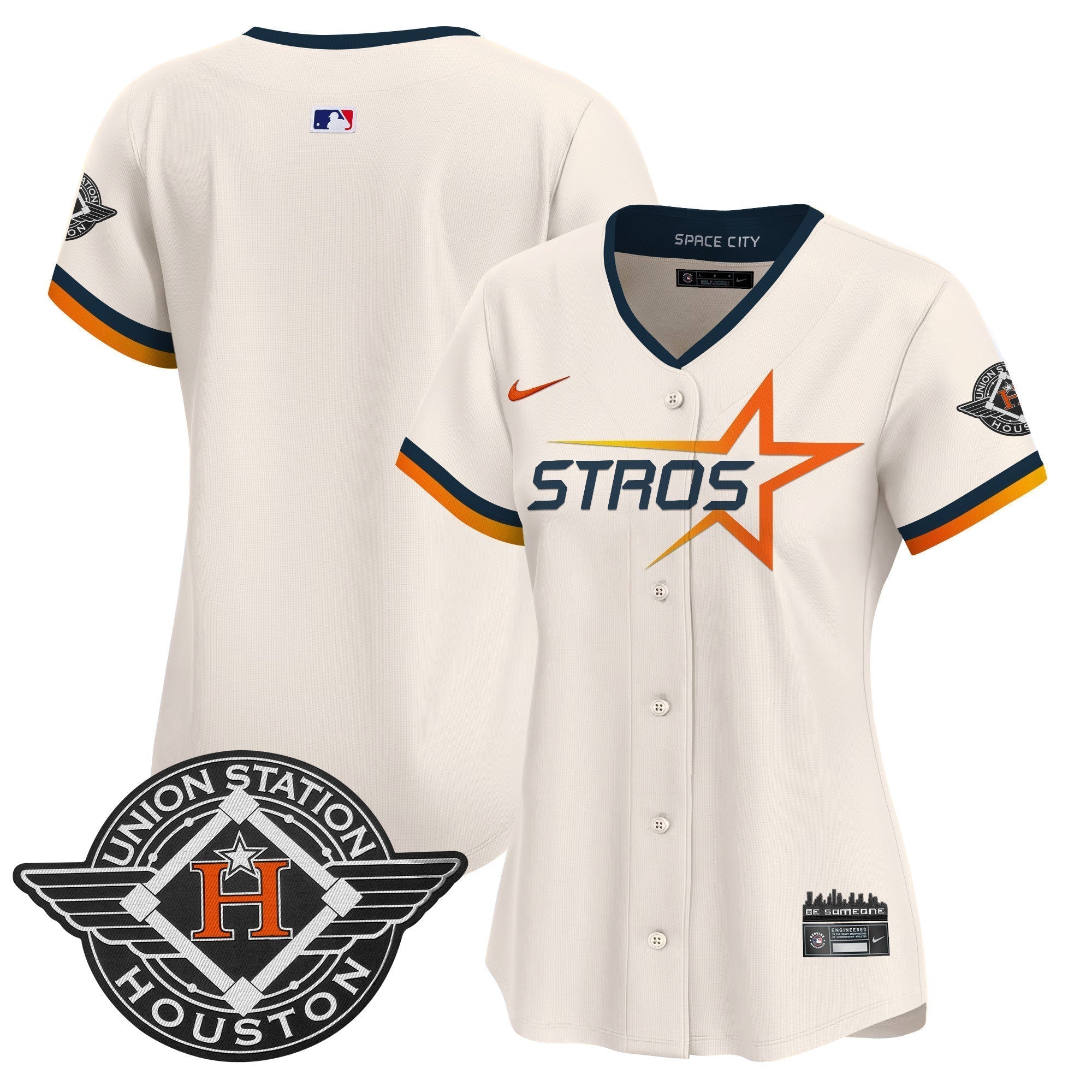 Women's HOU 2025 City Connect Vapor Premier Limited Jersey - Stitched