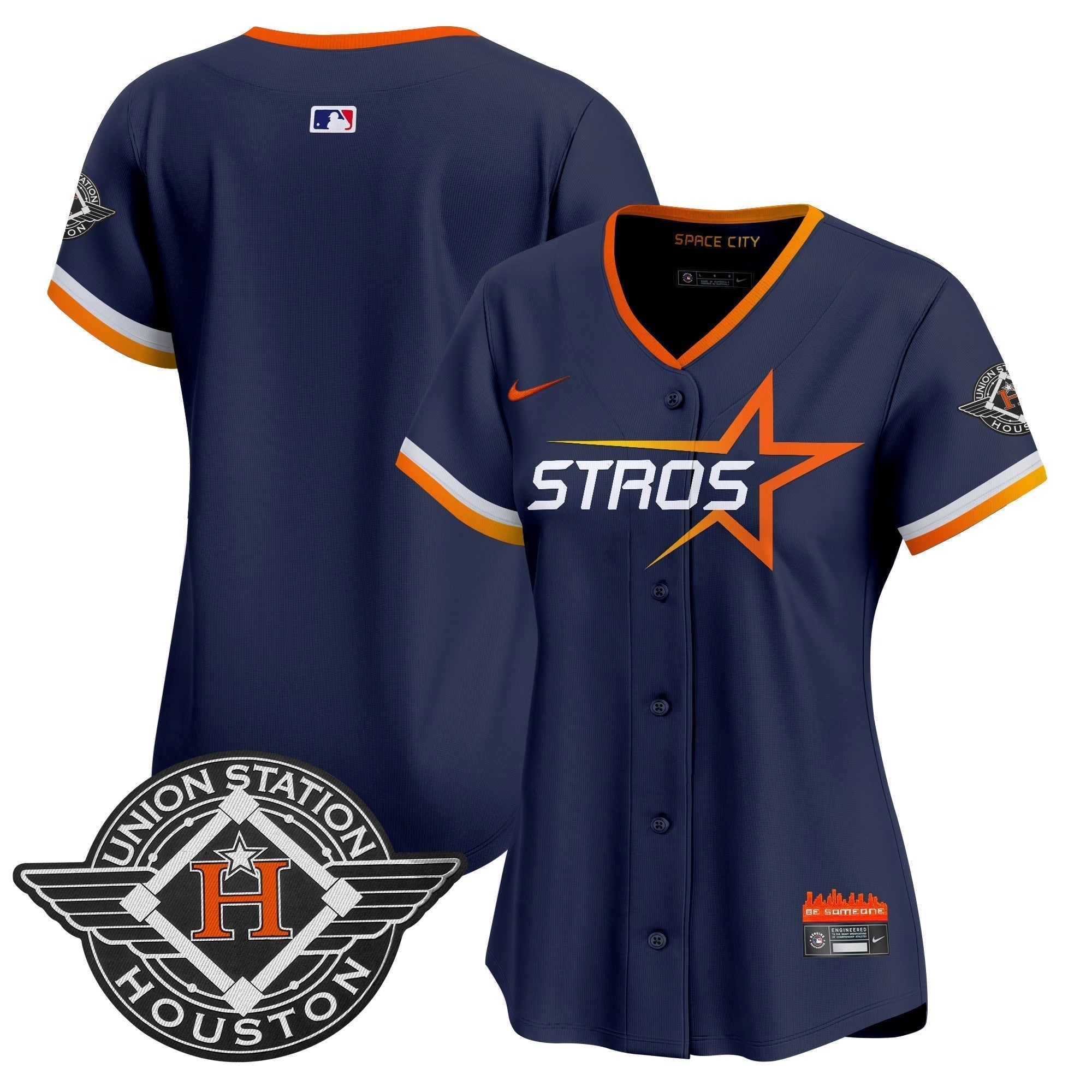 Women's HOU 2025 City Connect Vapor Premier Limited Jersey - Stitched