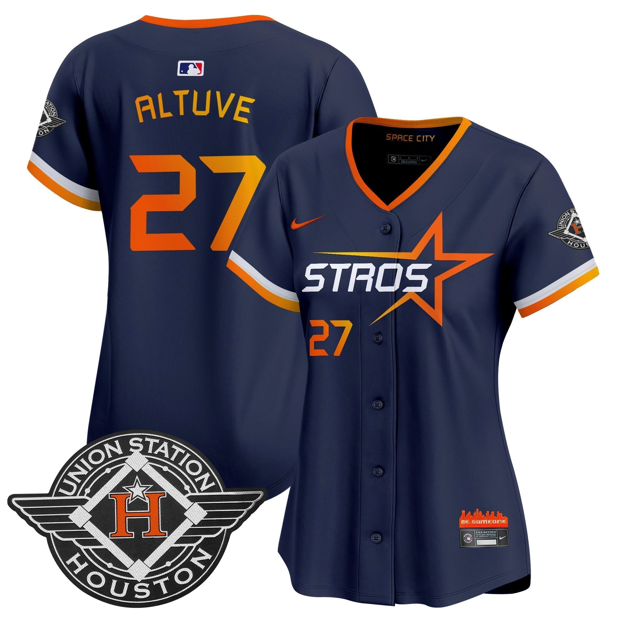 Women's HOU 2025 City Connect Vapor Premier Limited Jersey - Stitched