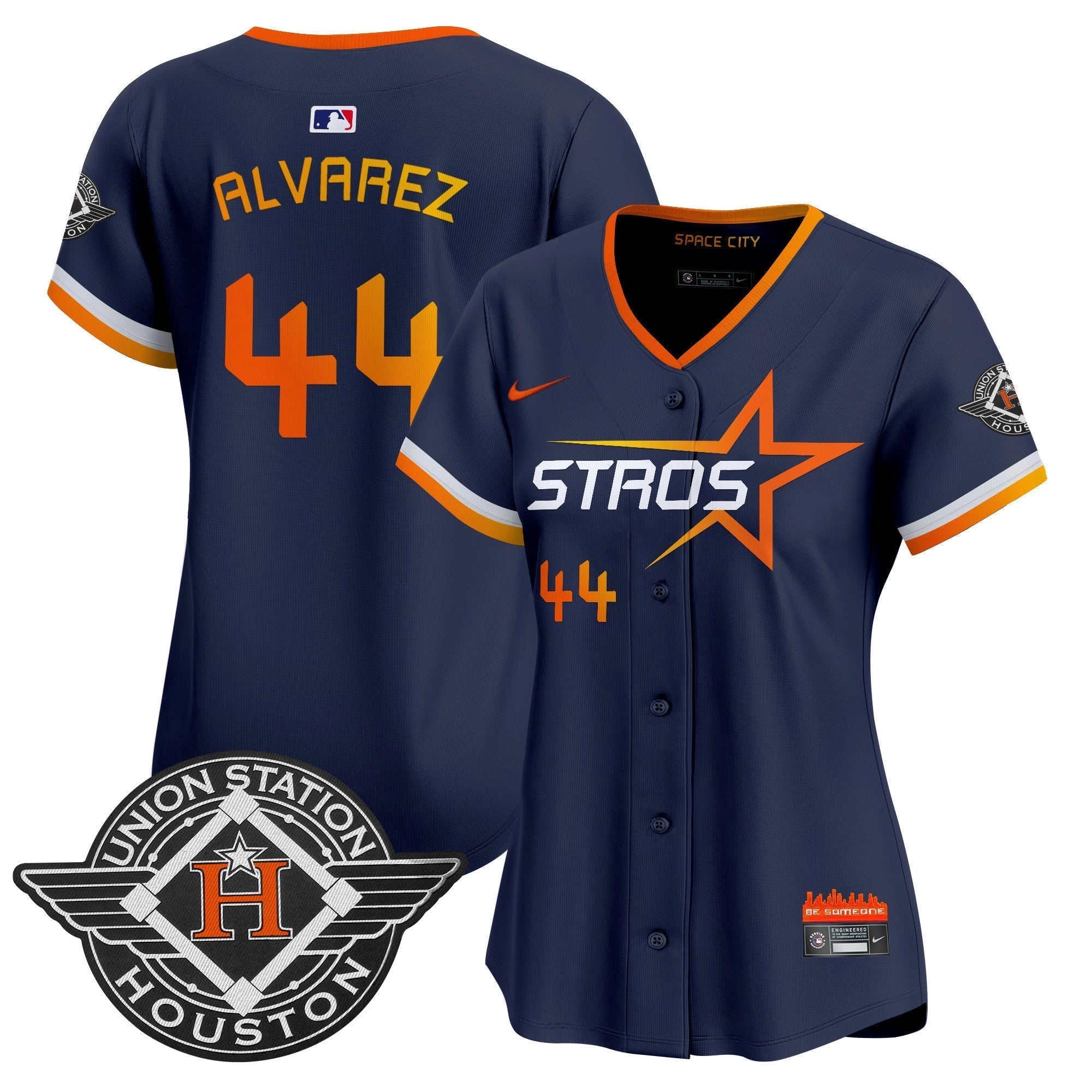 Women's HOU 2025 City Connect Vapor Premier Limited Jersey - Stitched