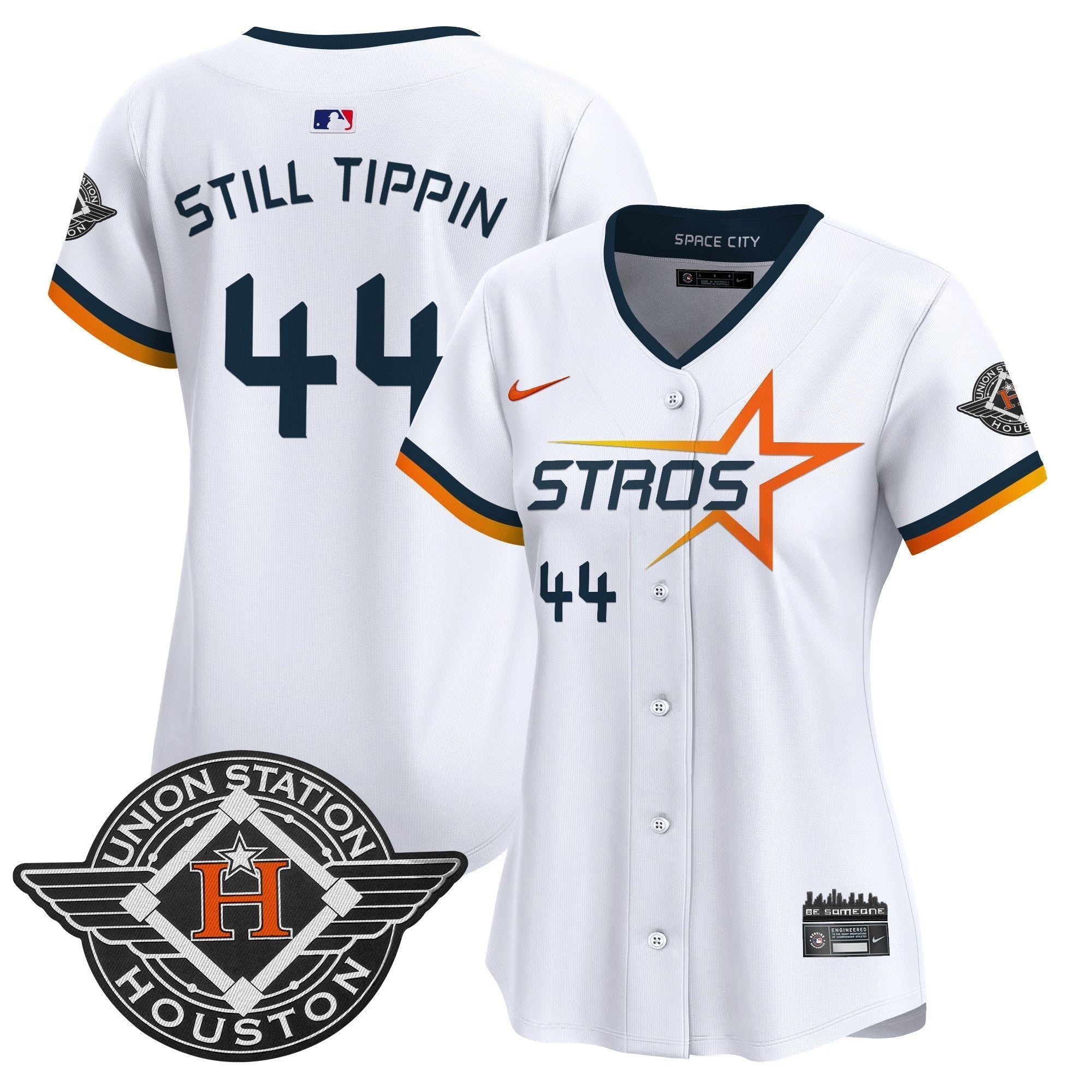 Women's HOU 2025 City Connect Vapor Premier Limited Jersey - Stitched