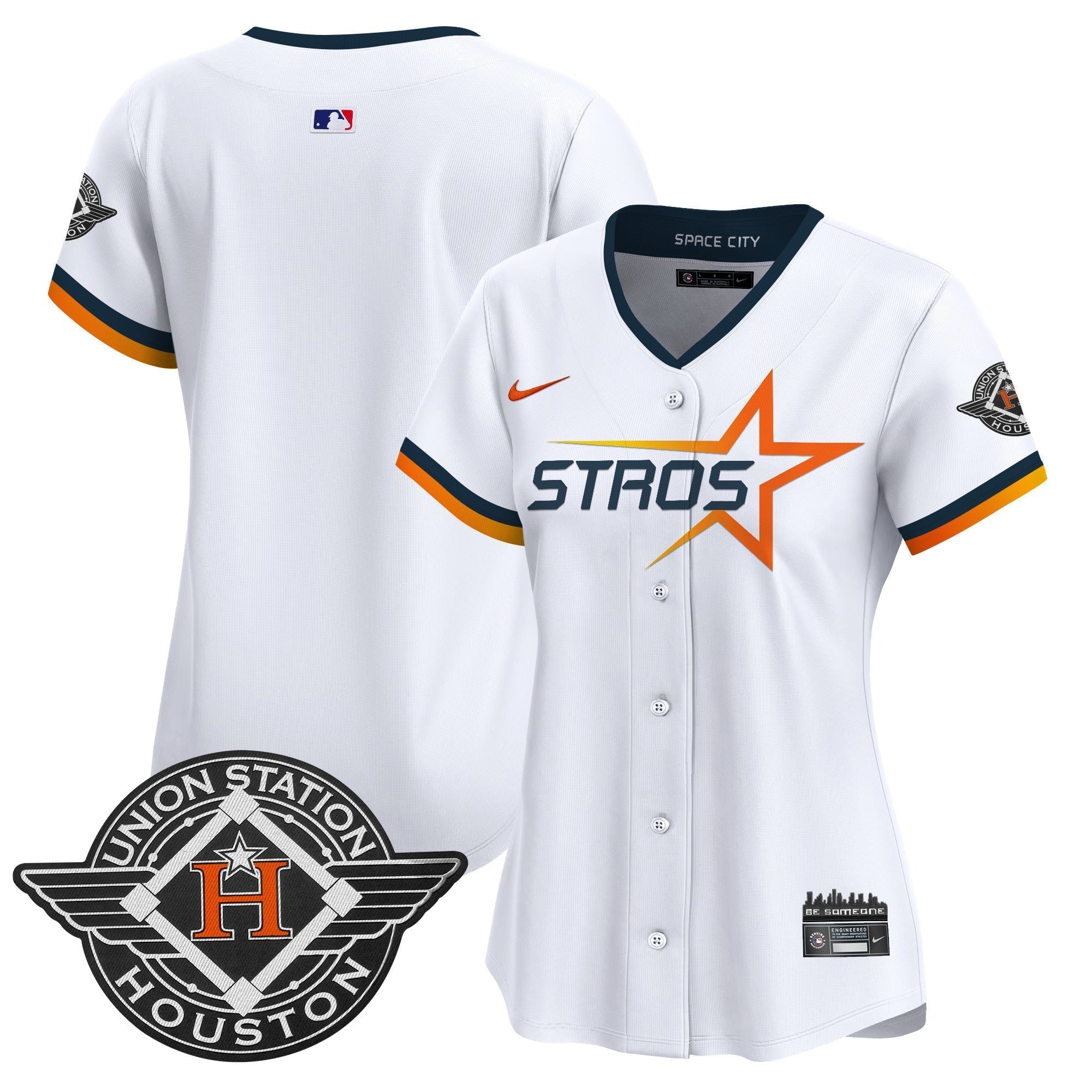 Women's HOU 2025 City Connect Vapor Premier Limited Jersey - Stitched