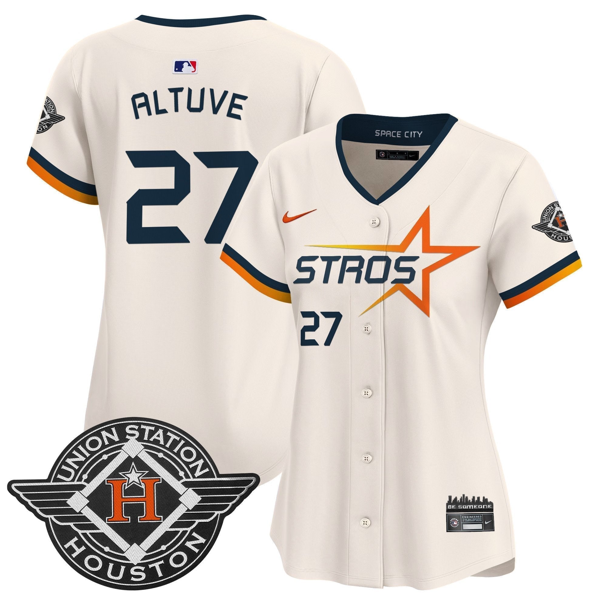 Women's HOU 2025 City Connect Vapor Premier Limited Jersey - Stitched