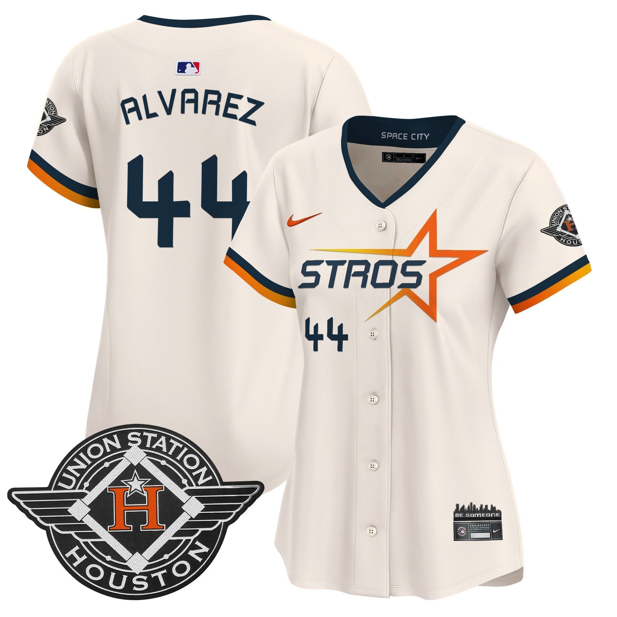 Women's HOU 2025 City Connect Vapor Premier Limited Jersey - Stitched