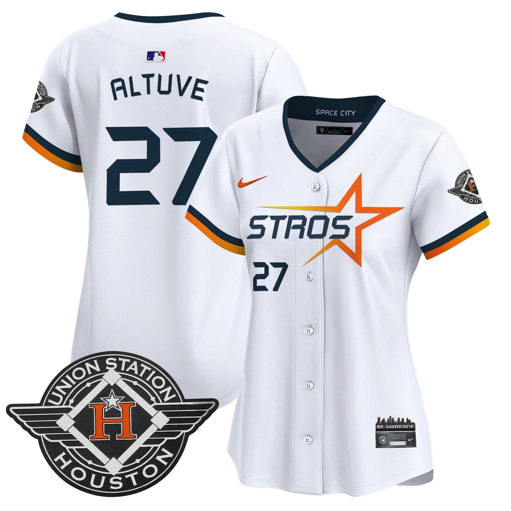 Women's HOU 2025 City Connect Vapor Premier Limited Jersey - Stitched
