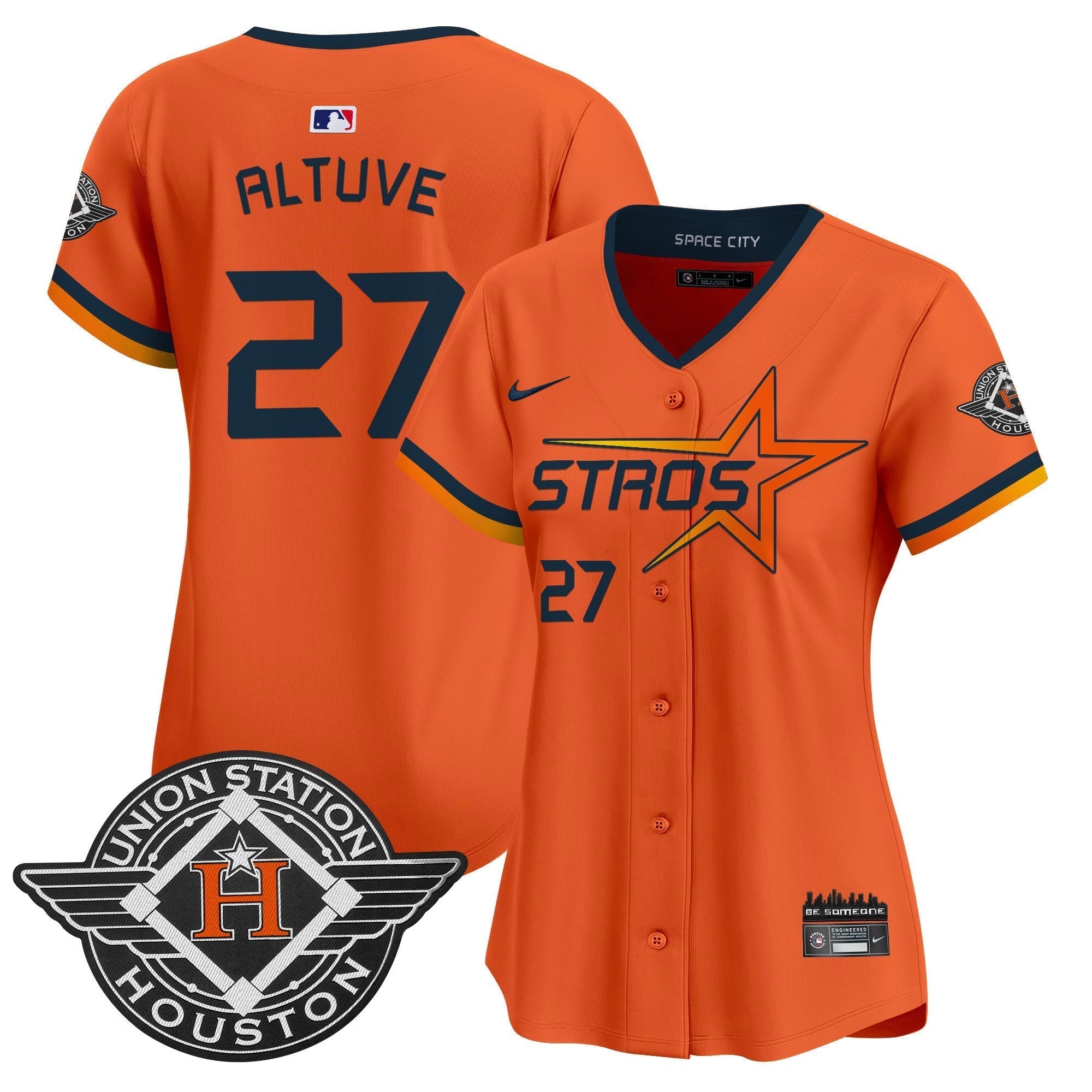 Women's HOU 2025 City Connect Vapor Premier Limited Jersey - Stitched