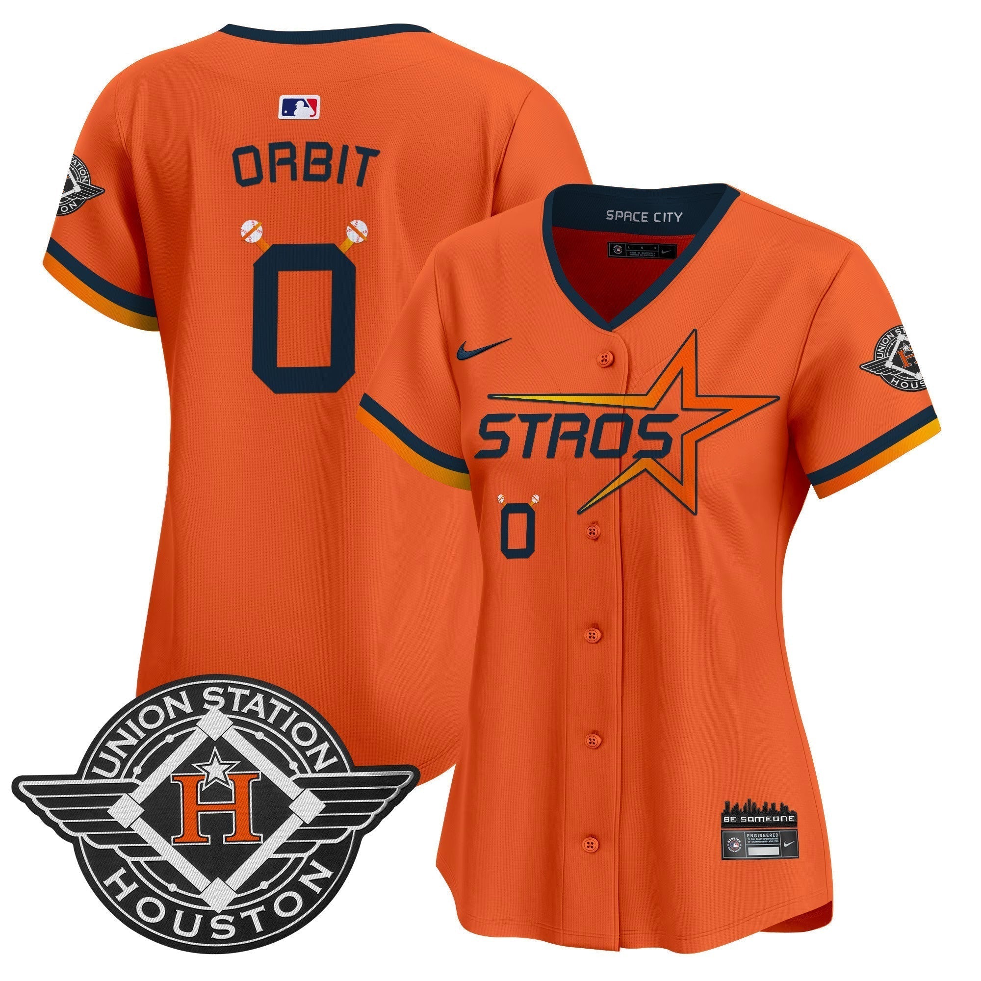 Women's HOU 2025 City Connect Vapor Premier Limited Jersey - Stitched