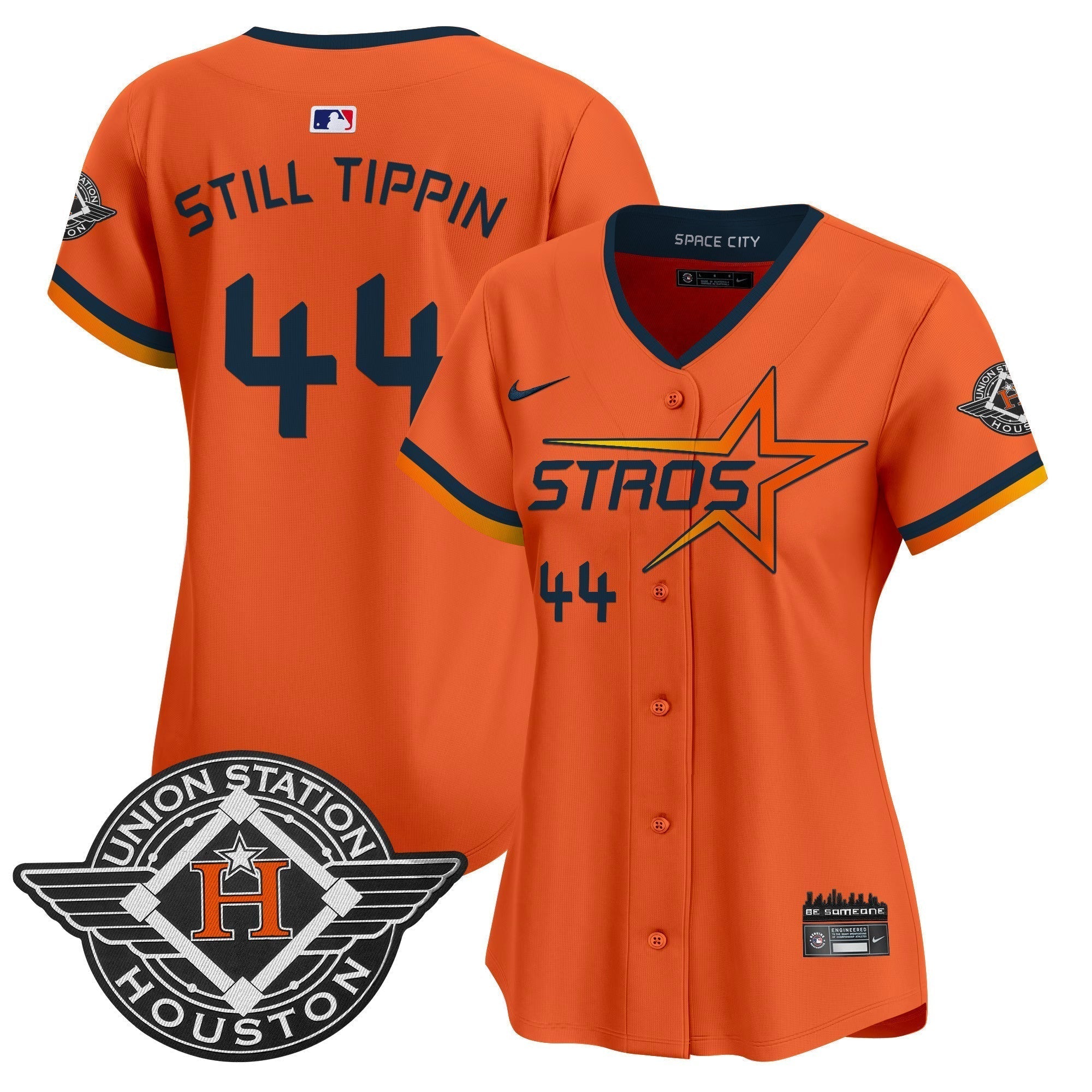 Women's HOU 2025 City Connect Vapor Premier Limited Jersey - Stitched