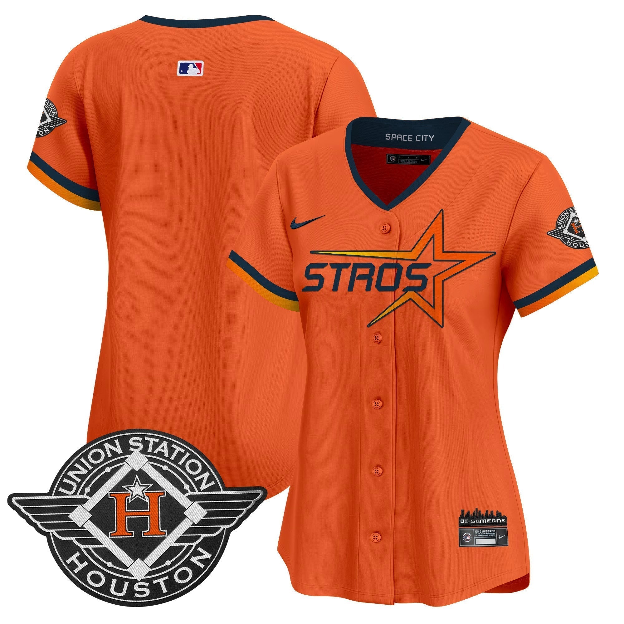 Women's HOU 2025 City Connect Vapor Premier Limited Jersey - Stitched