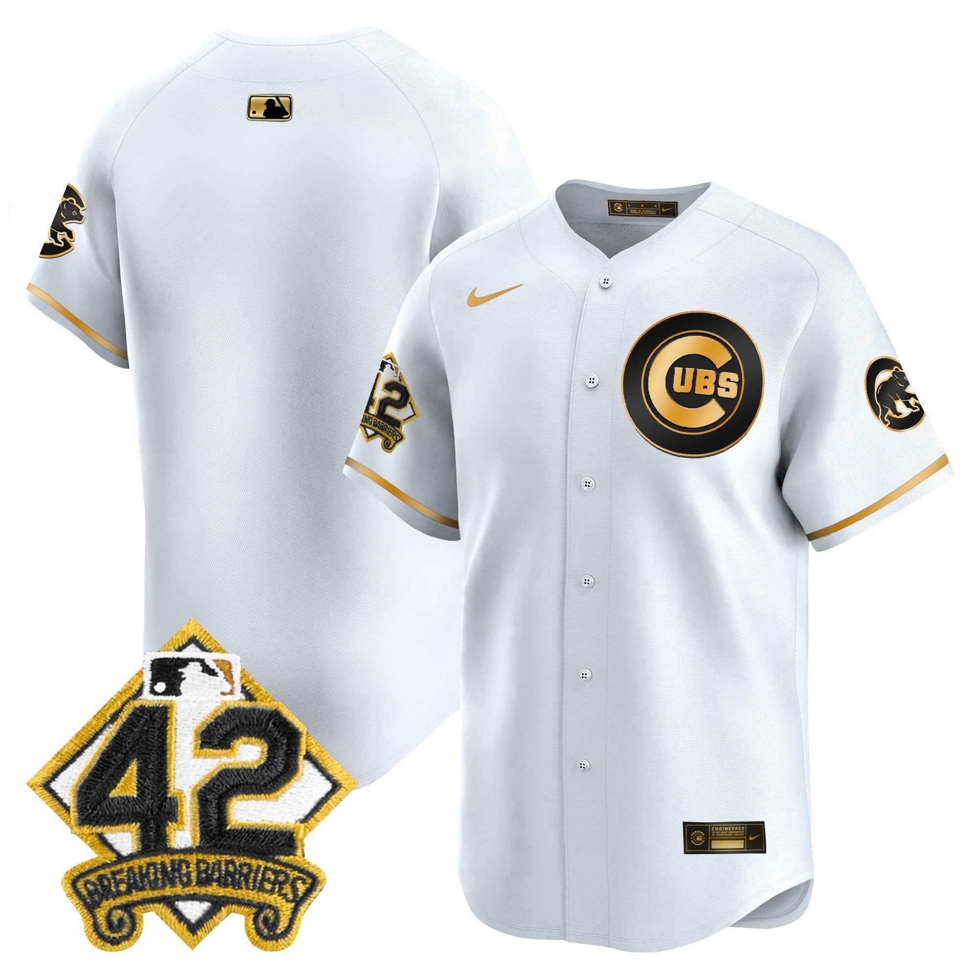 CHC 2025 Jackie Robinson Patch Vapor Premier Limited Jersey - Stitched