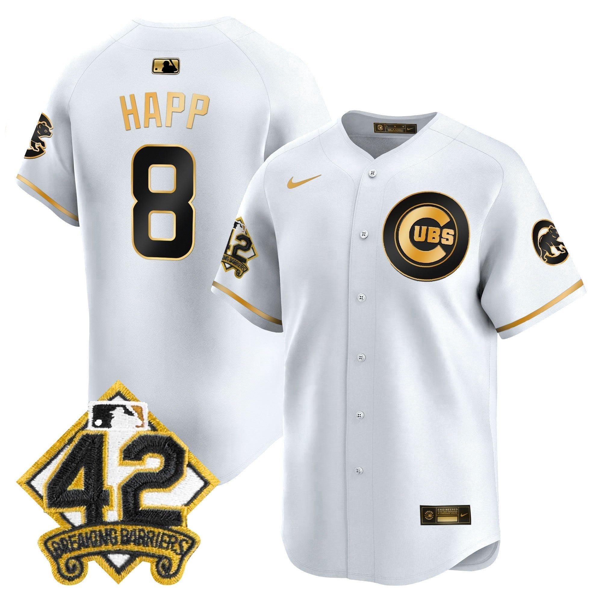 CHC 2025 Jackie Robinson Patch Vapor Premier Limited Jersey - Stitched