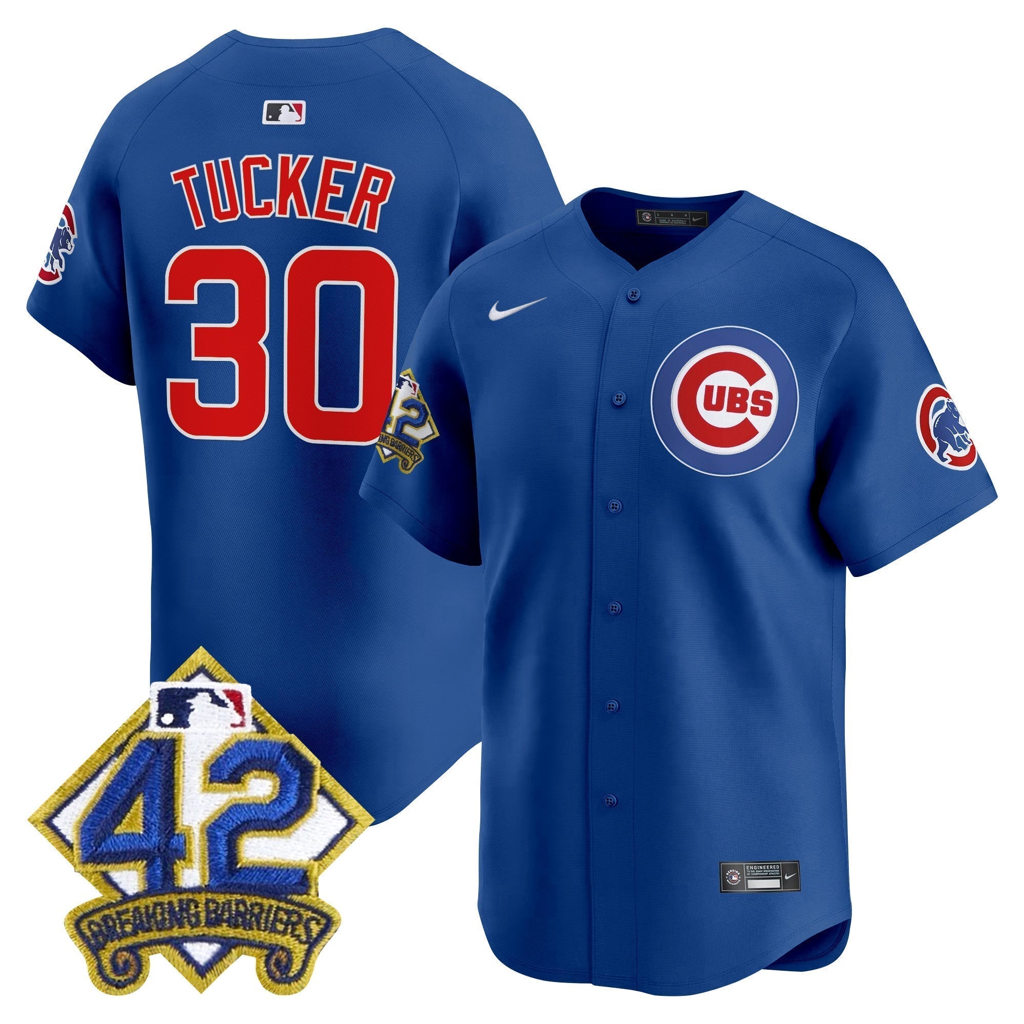 CHC 2025 Jackie Robinson Patch Vapor Premier Limited Jersey - Stitched