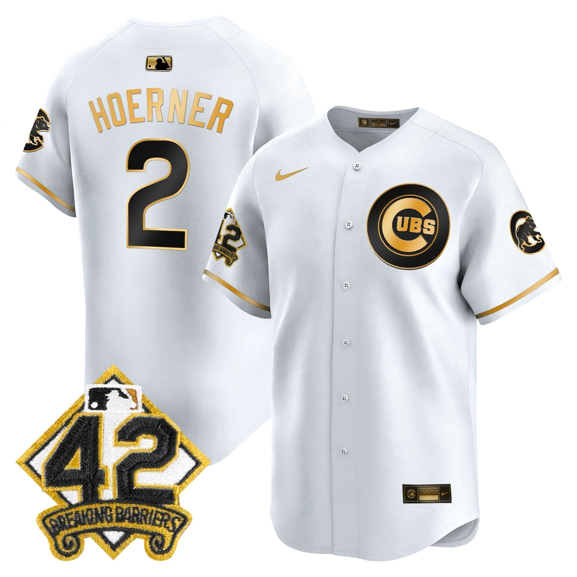 CHC 2025 Jackie Robinson Patch Vapor Premier Limited Jersey - Stitched