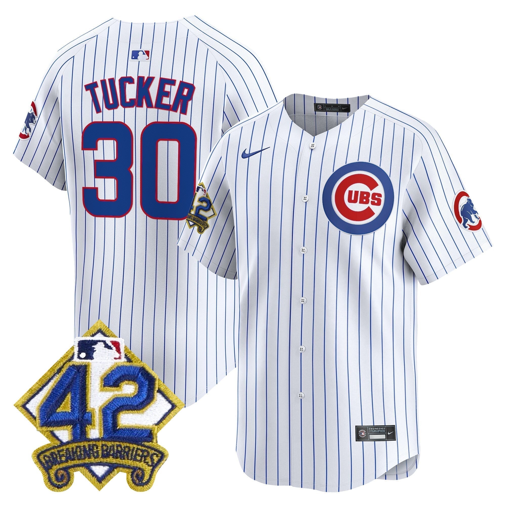 CHC 2025 Jackie Robinson Patch Vapor Premier Limited Jersey - Stitched
