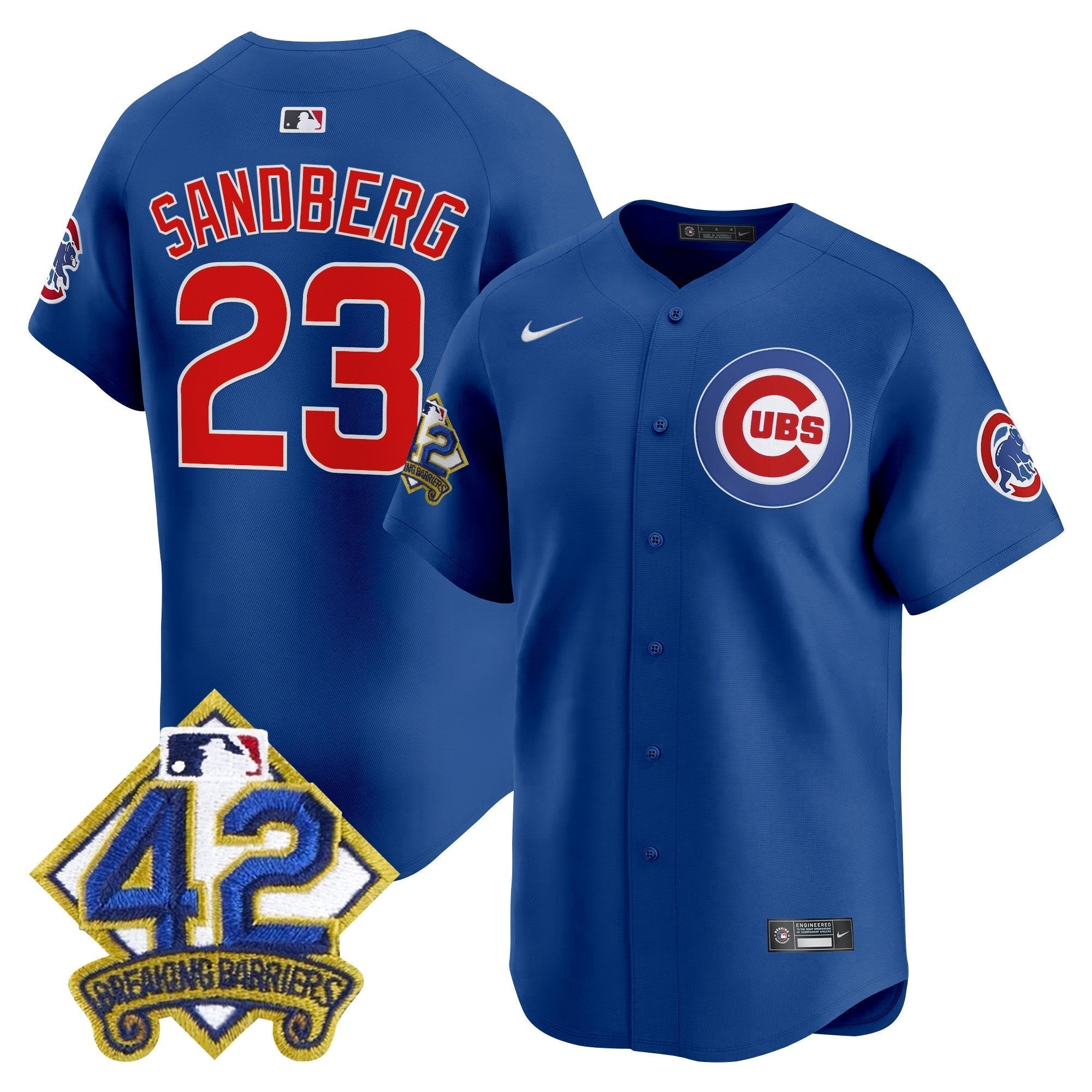 CHC 2025 Jackie Robinson Patch Vapor Premier Limited Jersey - Stitched