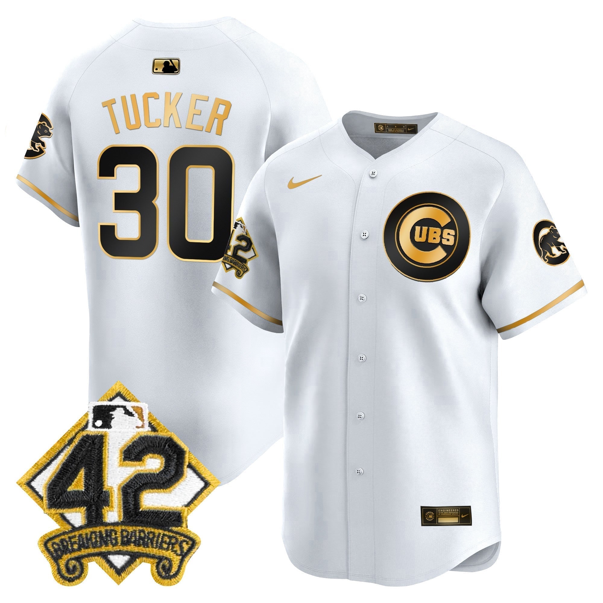 CHC 2025 Jackie Robinson Patch Vapor Premier Limited Jersey - Stitched