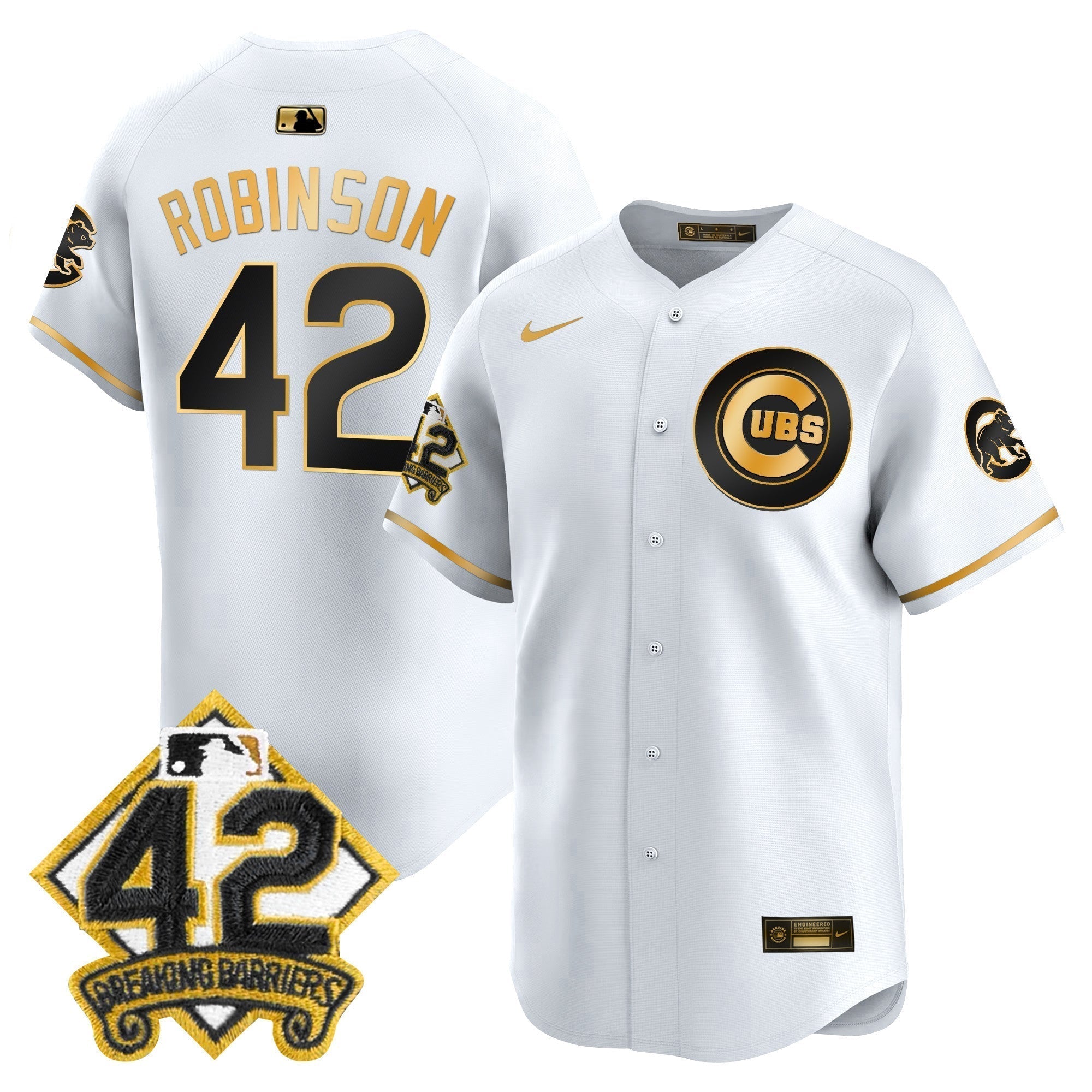 CHC 2025 Jackie Robinson Patch Vapor Premier Limited Jersey - Stitched