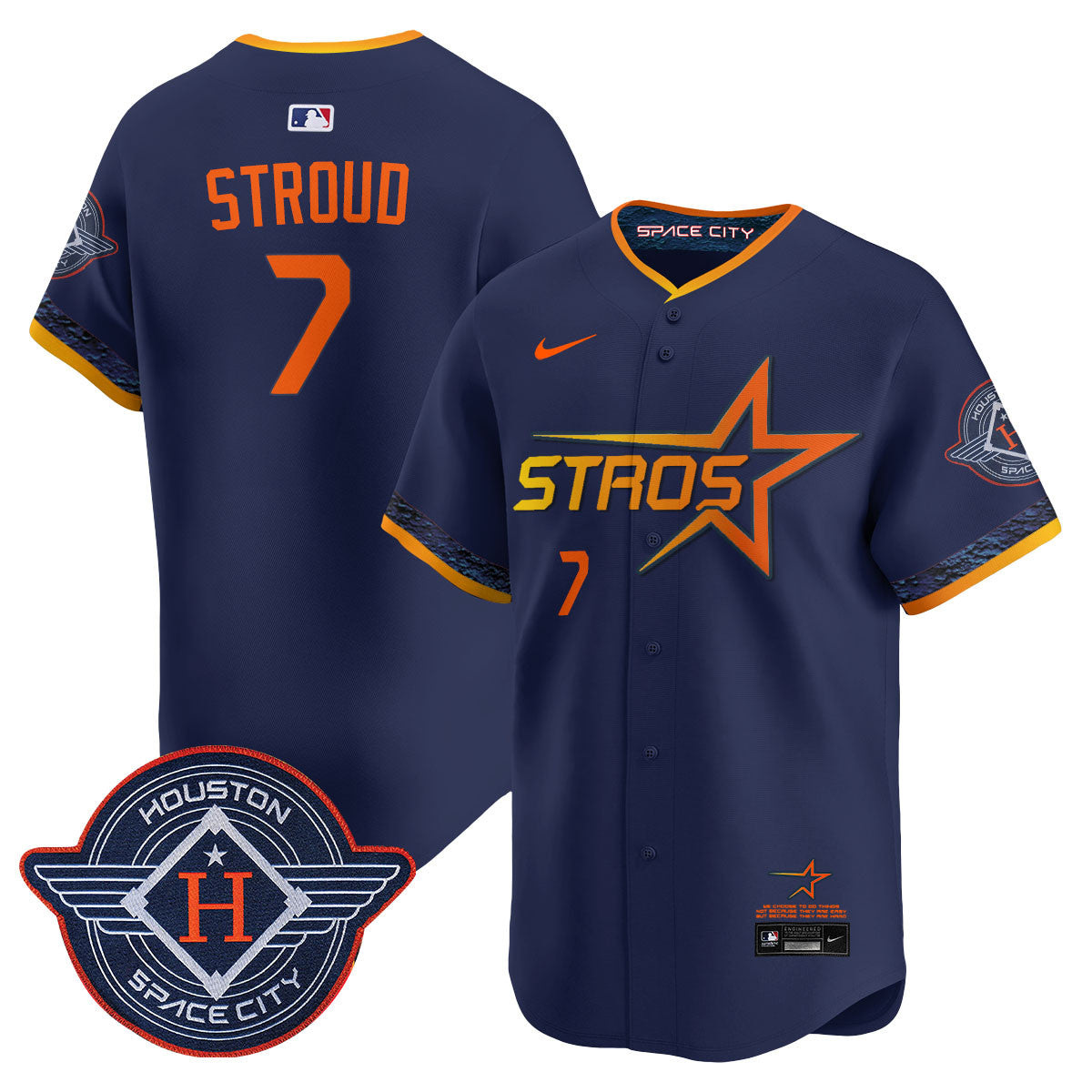 HOU 2025 City Connect Vapor Limited Jersey - Stitched