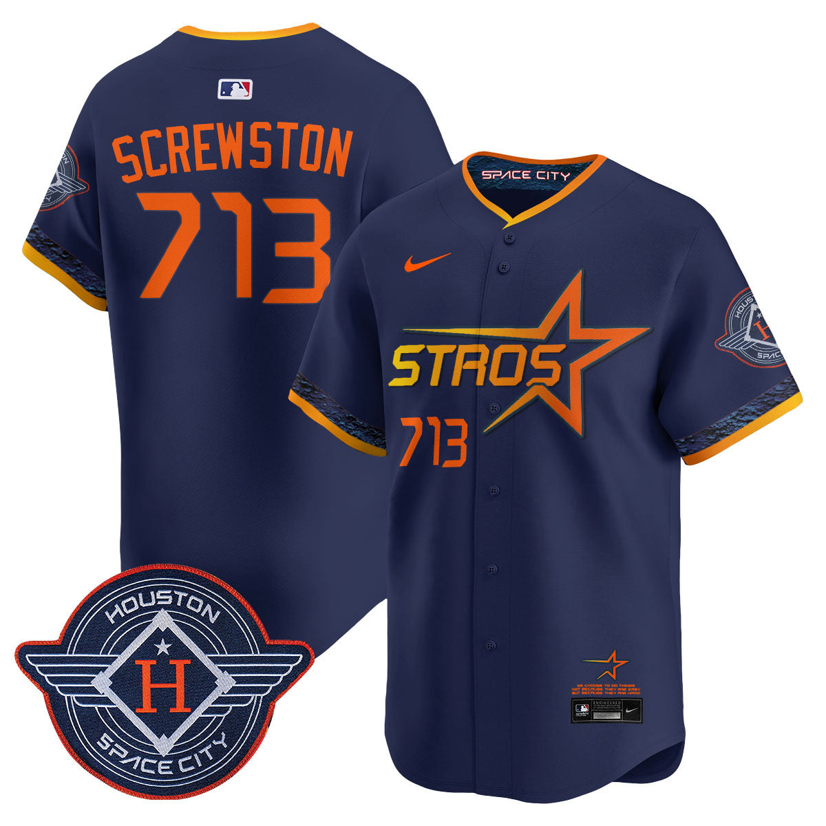 HOU 2025 City Connect Vapor Limited Jersey - Stitched