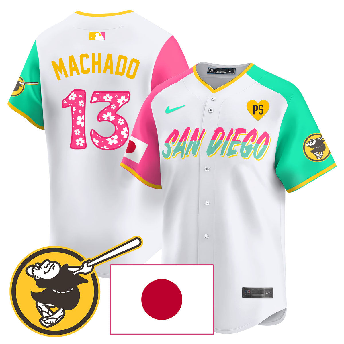 SD Japanese Heritage Jersey - Stitched