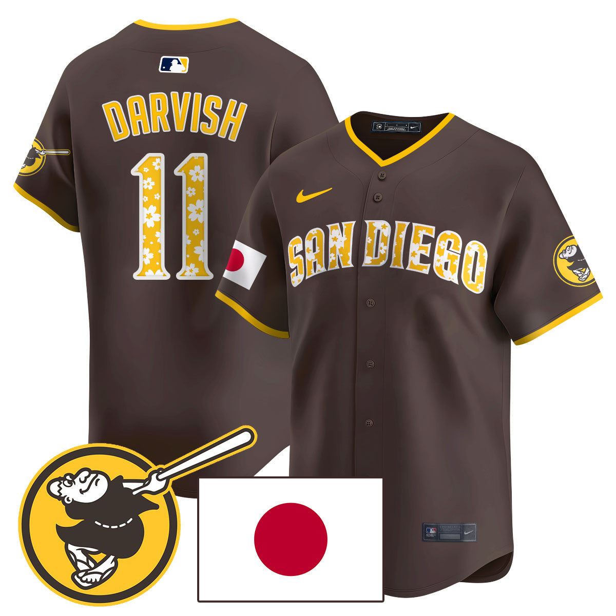 SD Japanese Heritage Jersey - Stitched