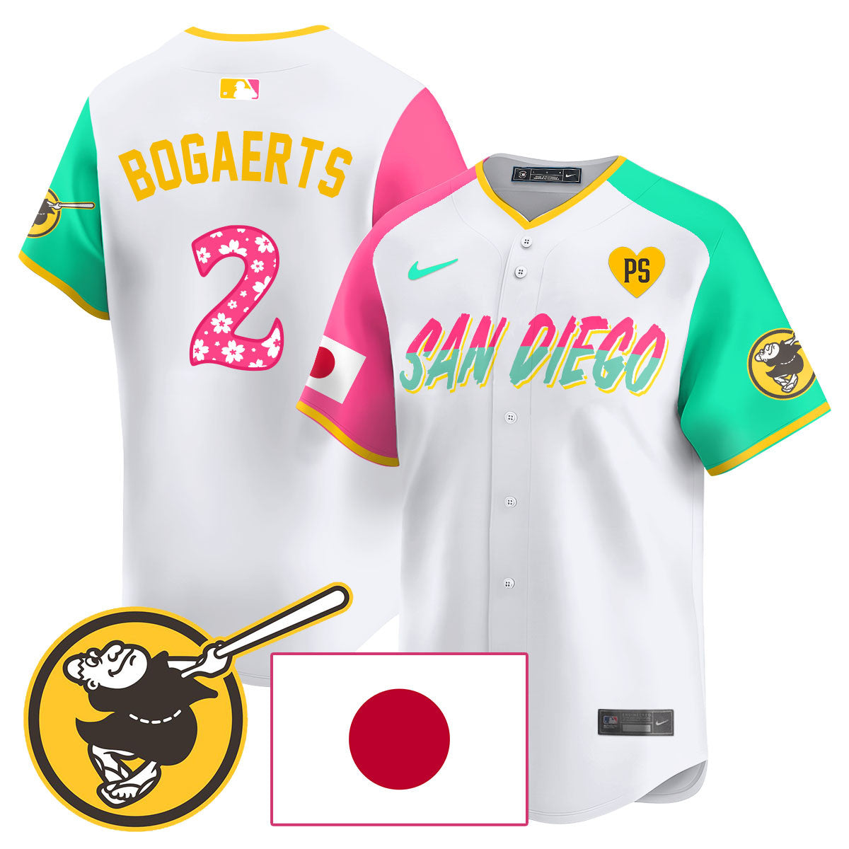 SD Japanese Heritage Jersey - Stitched