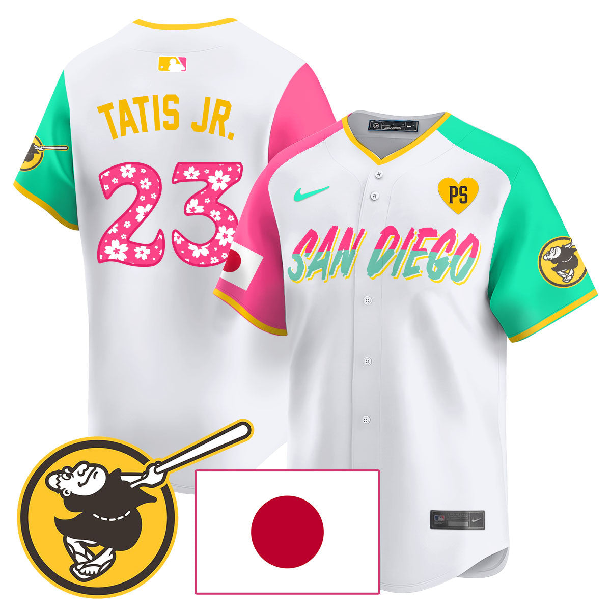 SD Japanese Heritage Jersey - Stitched