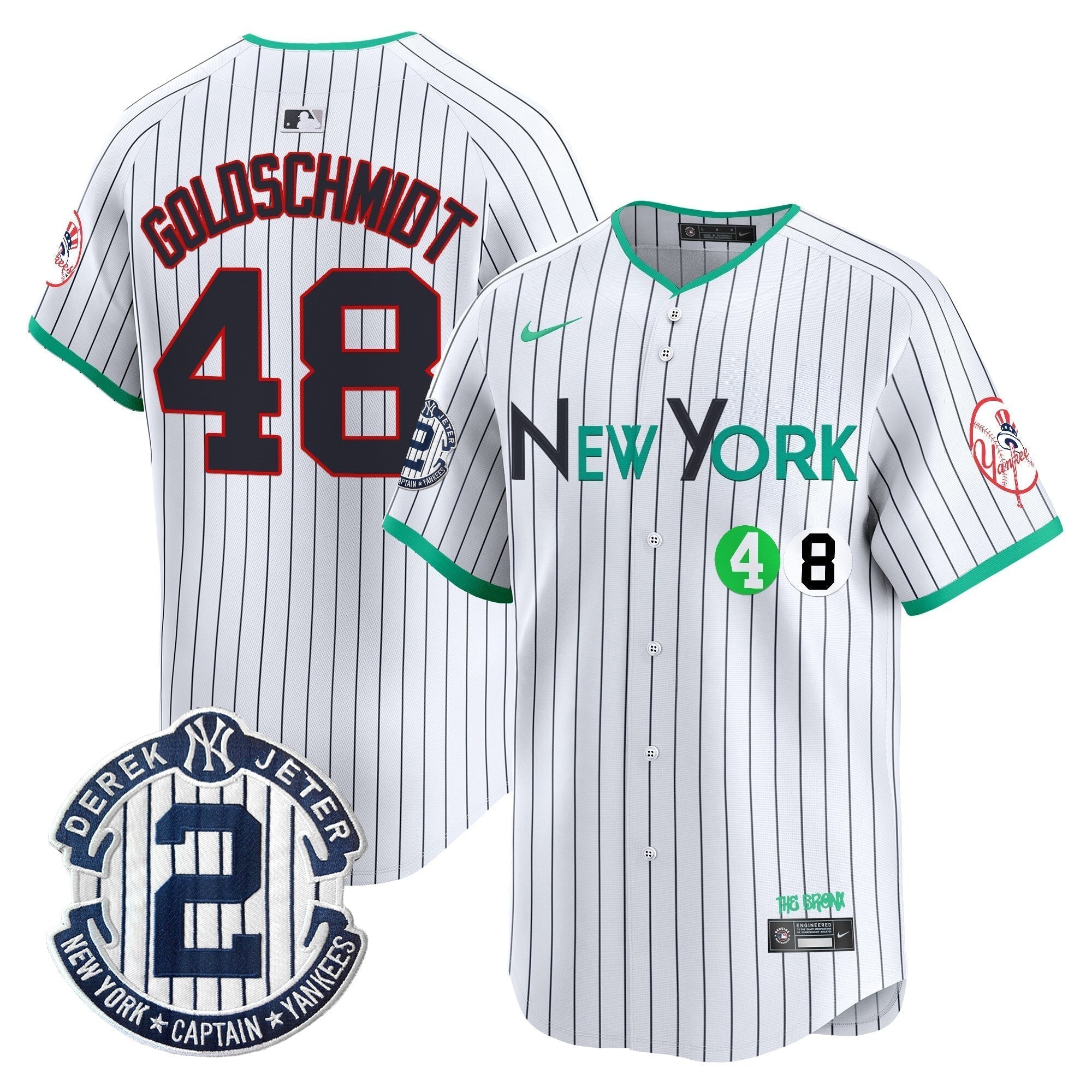 NYY City Connect Vapor Premier Limited Jersey - Stitched