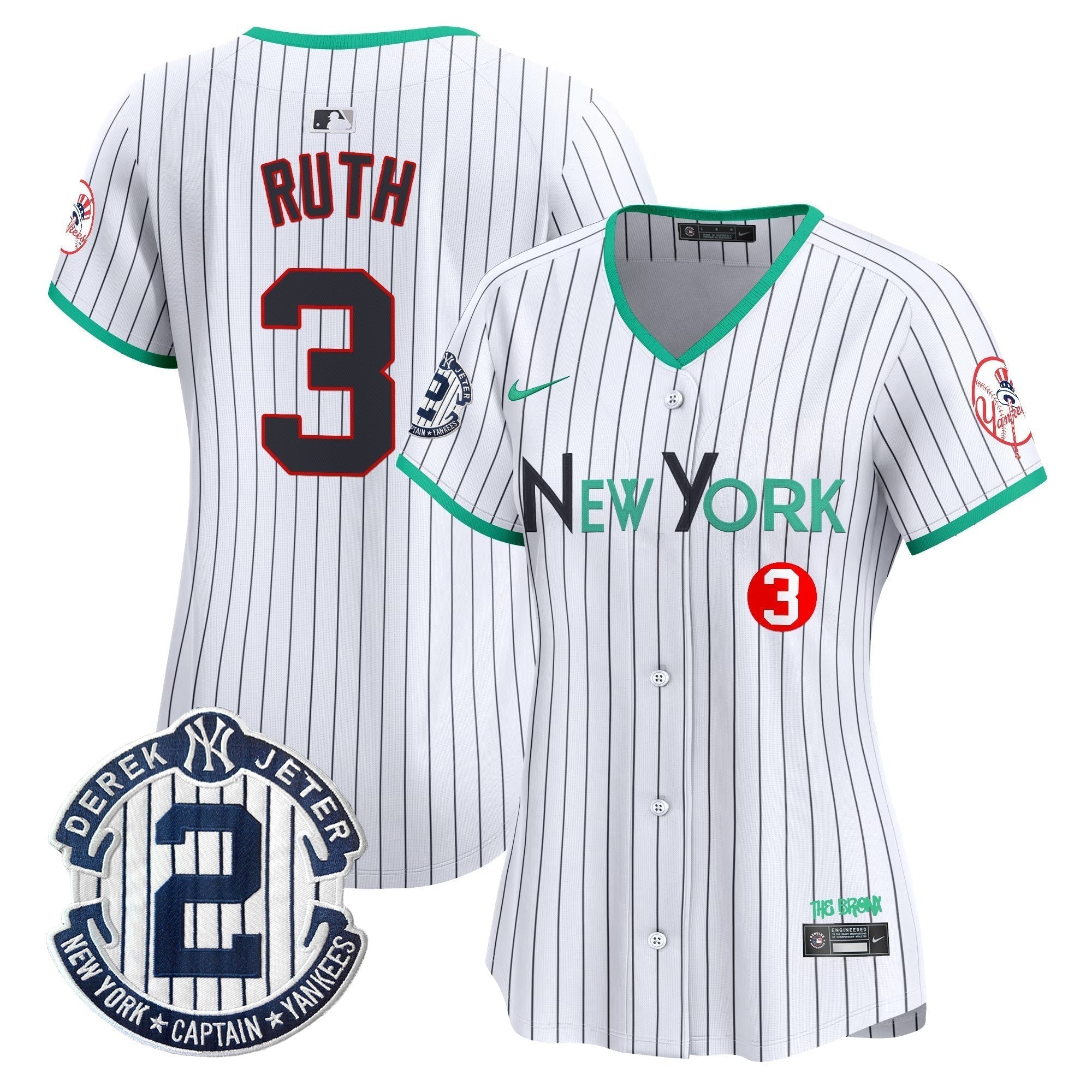 Women's NYY City Connect Vapor Premier Limited Jersey - Stitched