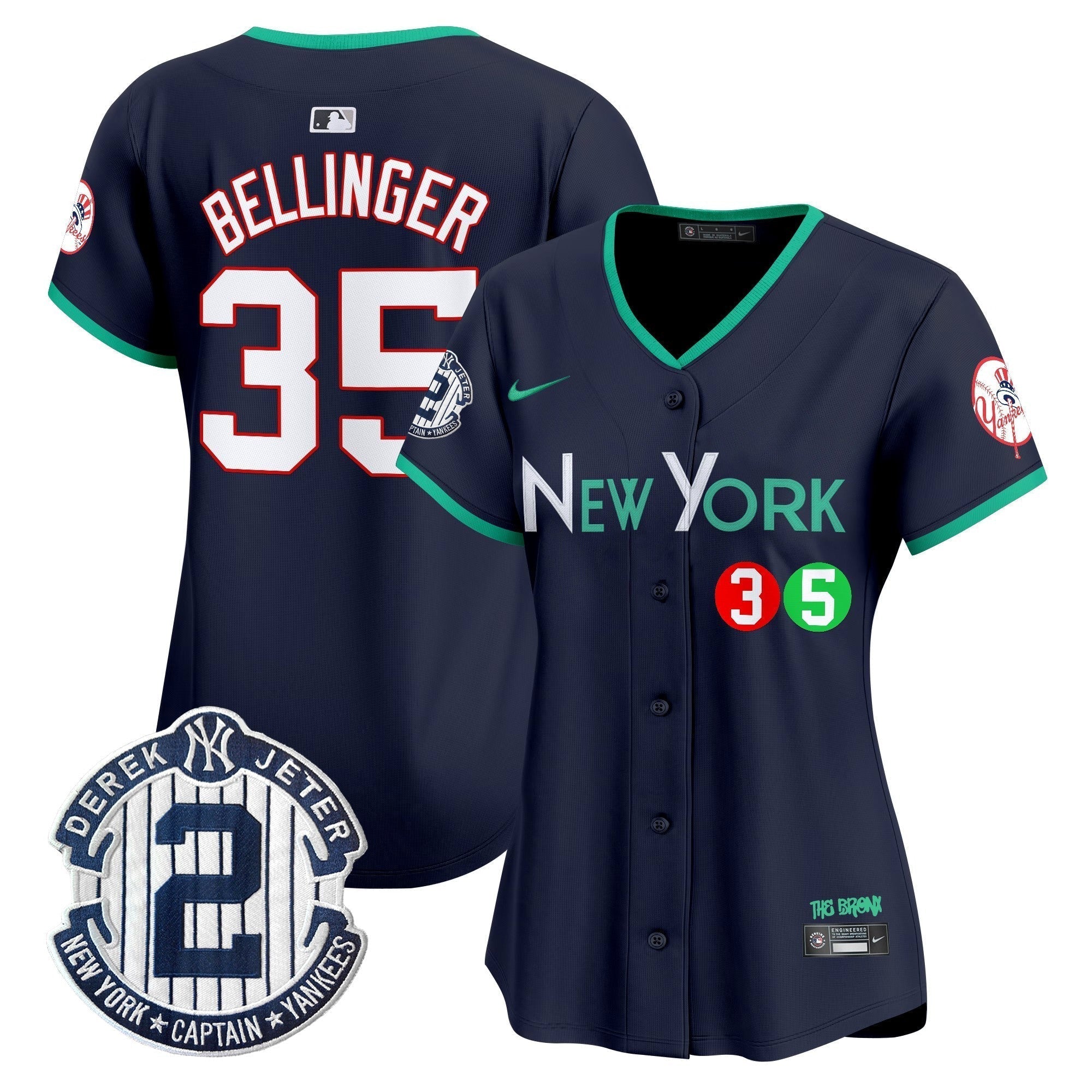 Women's NYY City Connect Vapor Premier Limited Jersey - Stitched