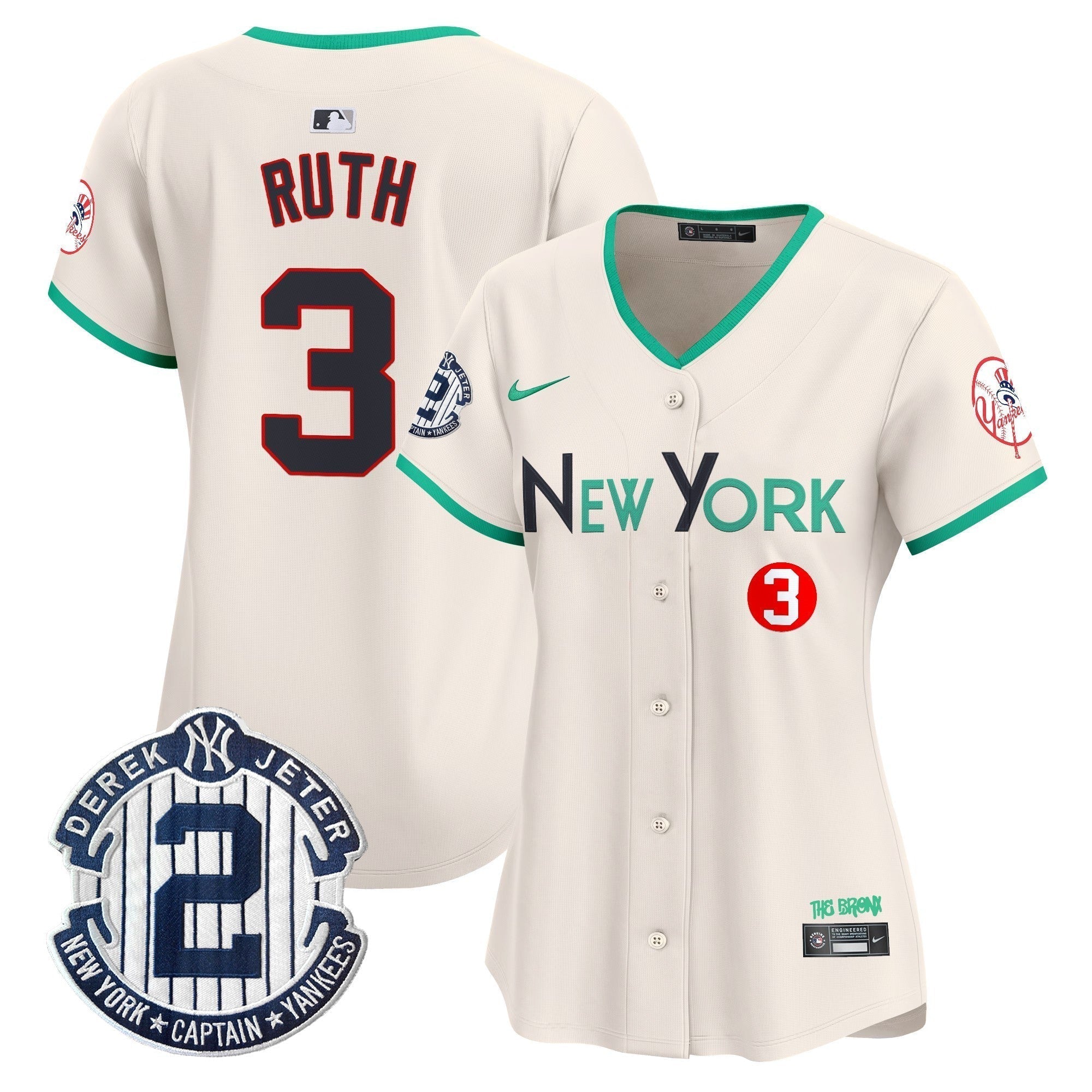 Women's NYY City Connect Vapor Premier Limited Jersey - Stitched