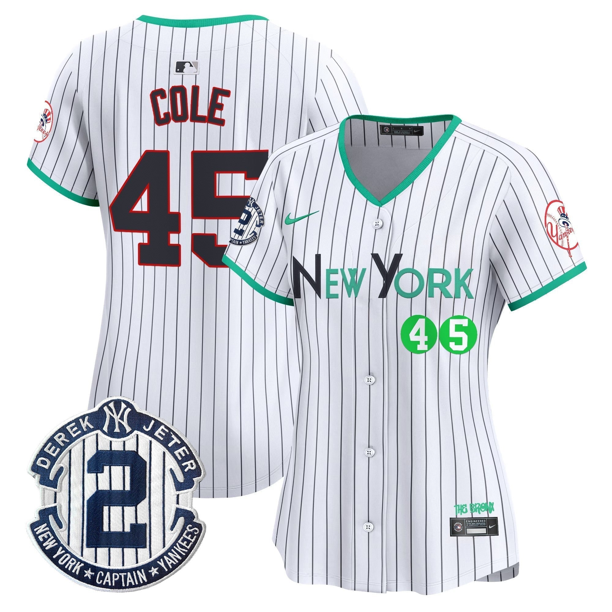 Women's NYY City Connect Vapor Premier Limited Jersey - Stitched